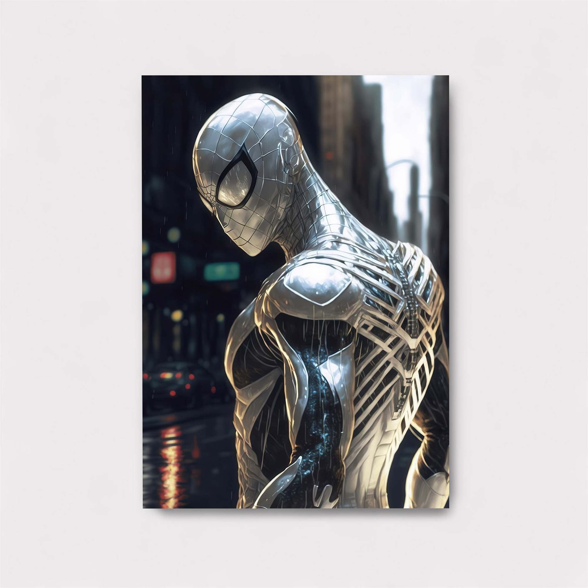 Spidey Chrome Safe Wall Magnetic / M