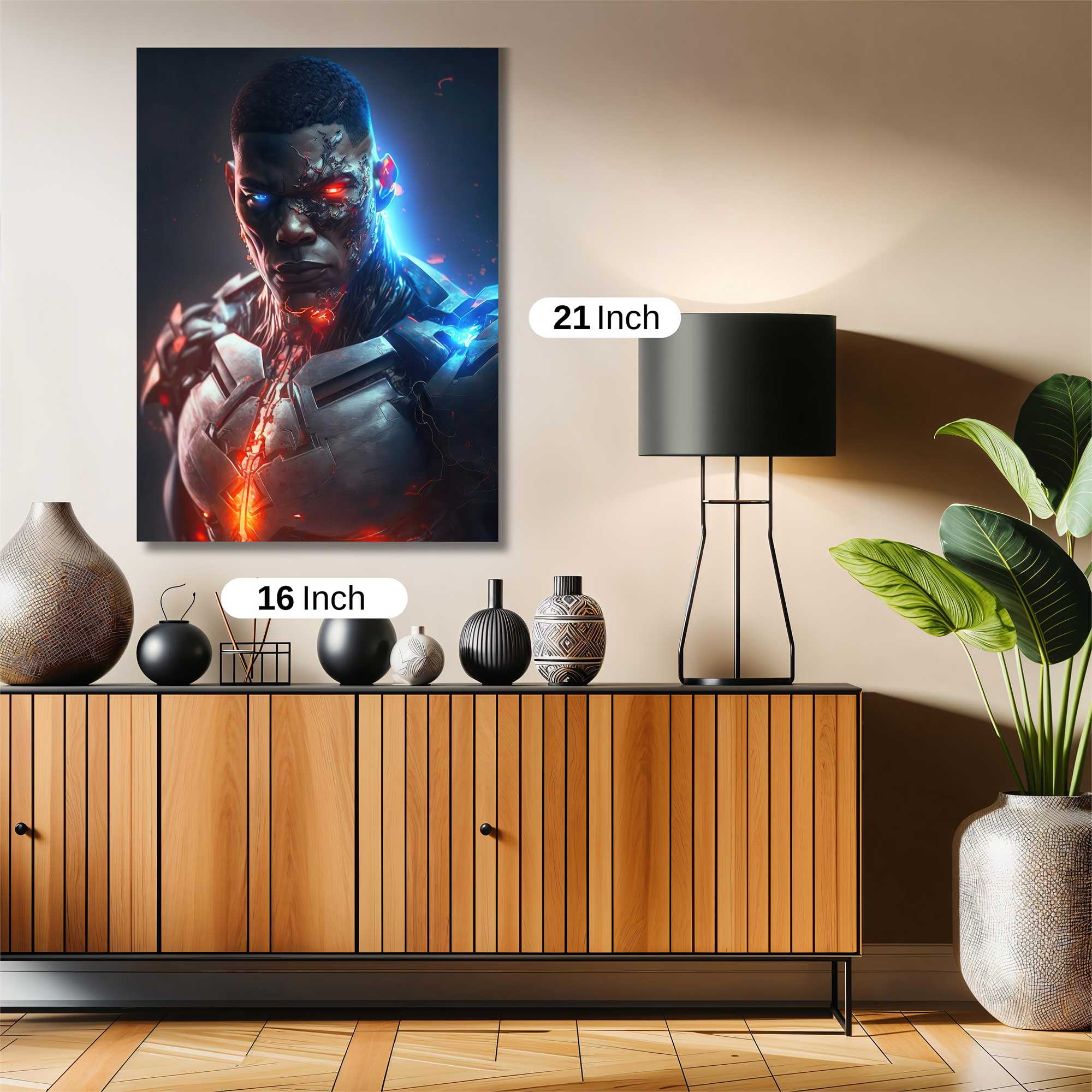 Cybernetic Fury Safe Wall Magnetic / M