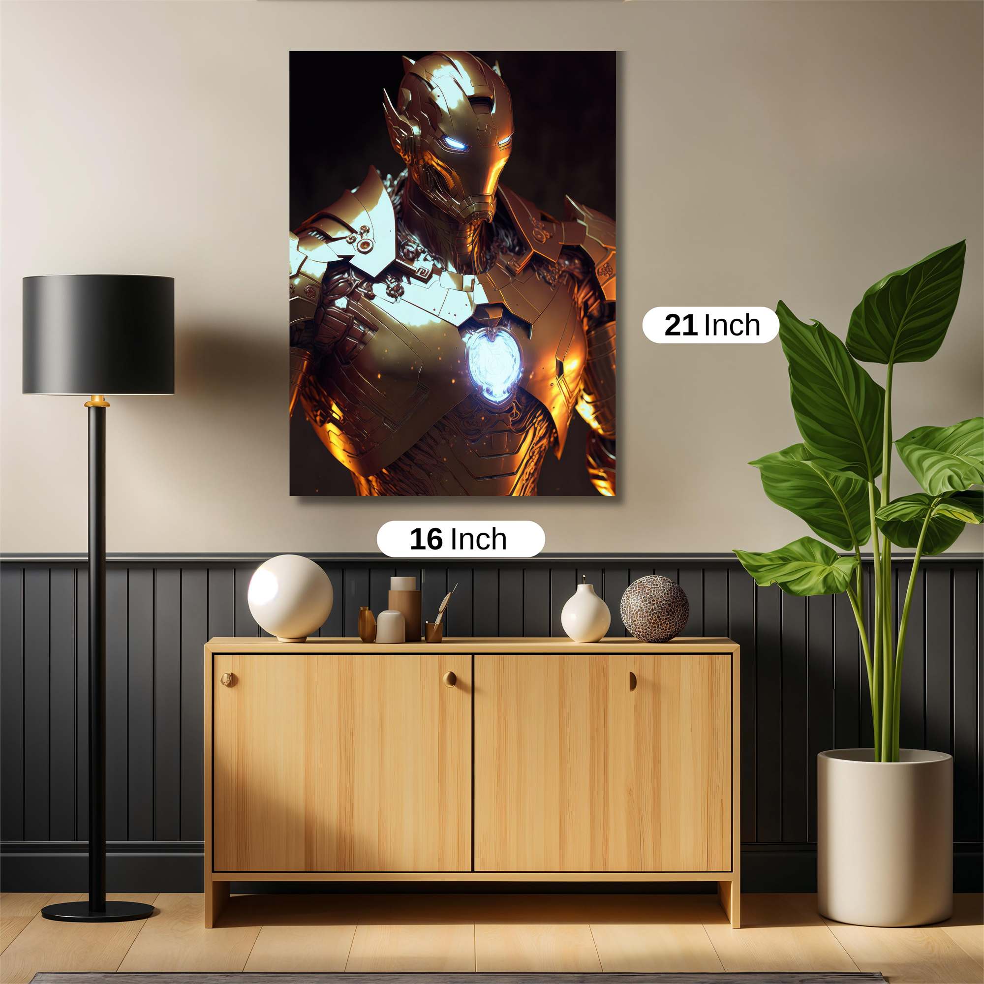 Golden Guardian Safe Wall Magnetic / M