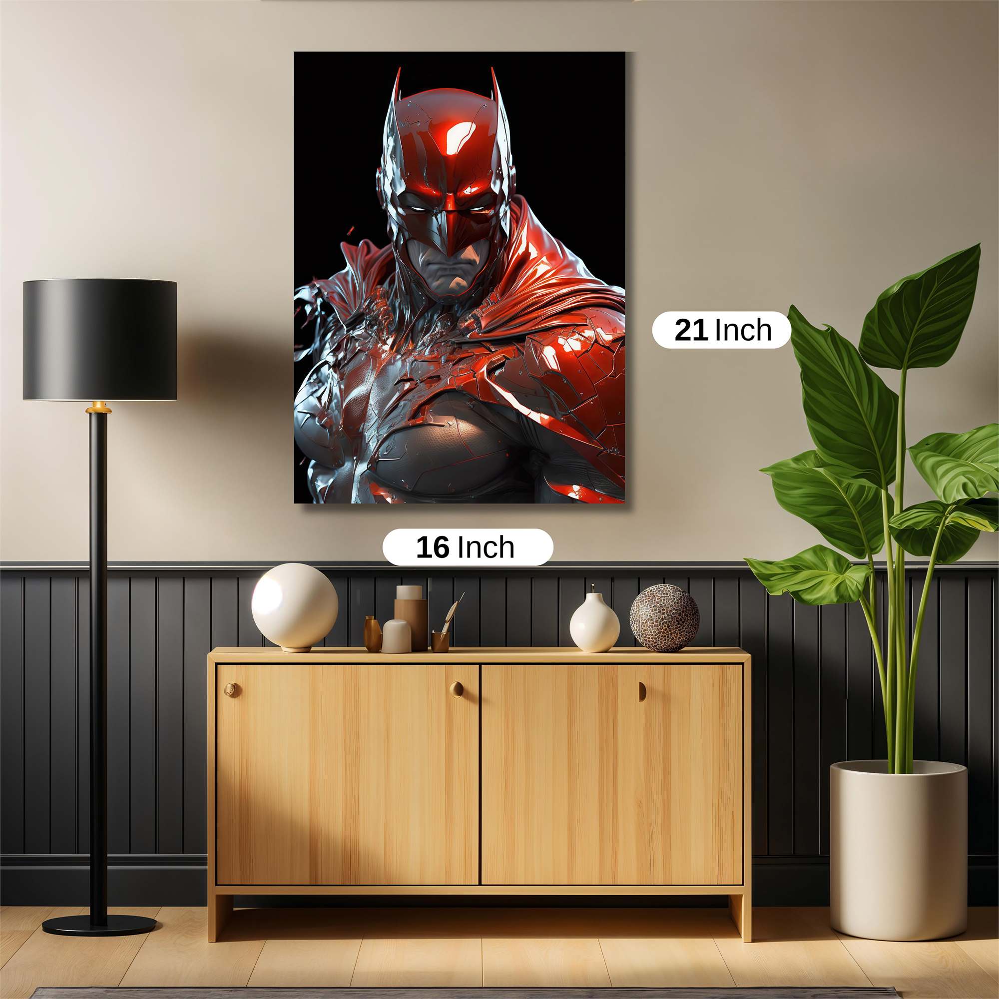 Batman Resilient Safe Wall Magnetic / M