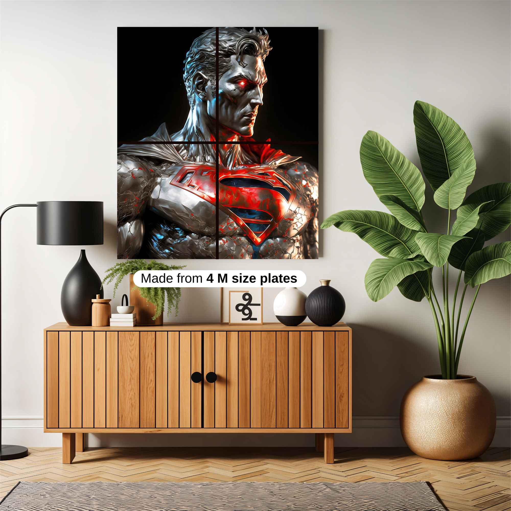 Superman Majesty Safe Wall Magnetic / M