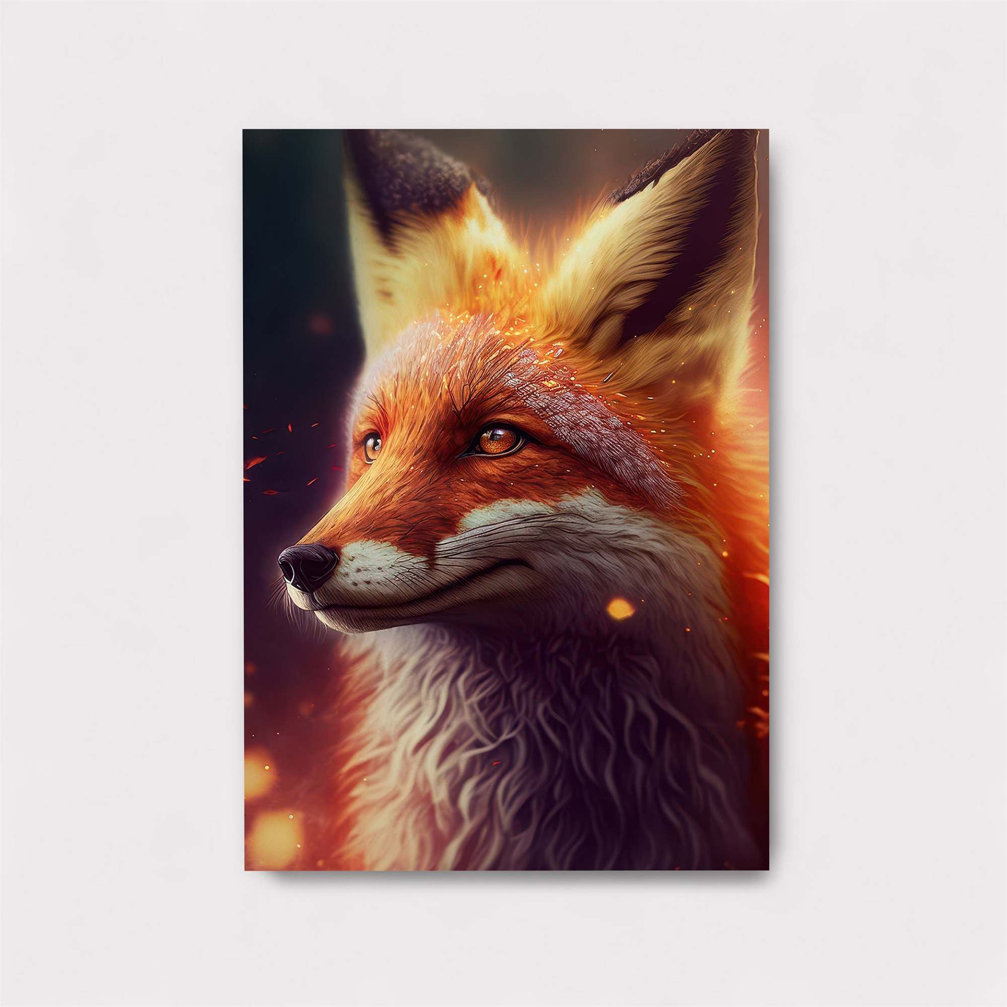 Fox Glow Safe Wall Magnetic / M