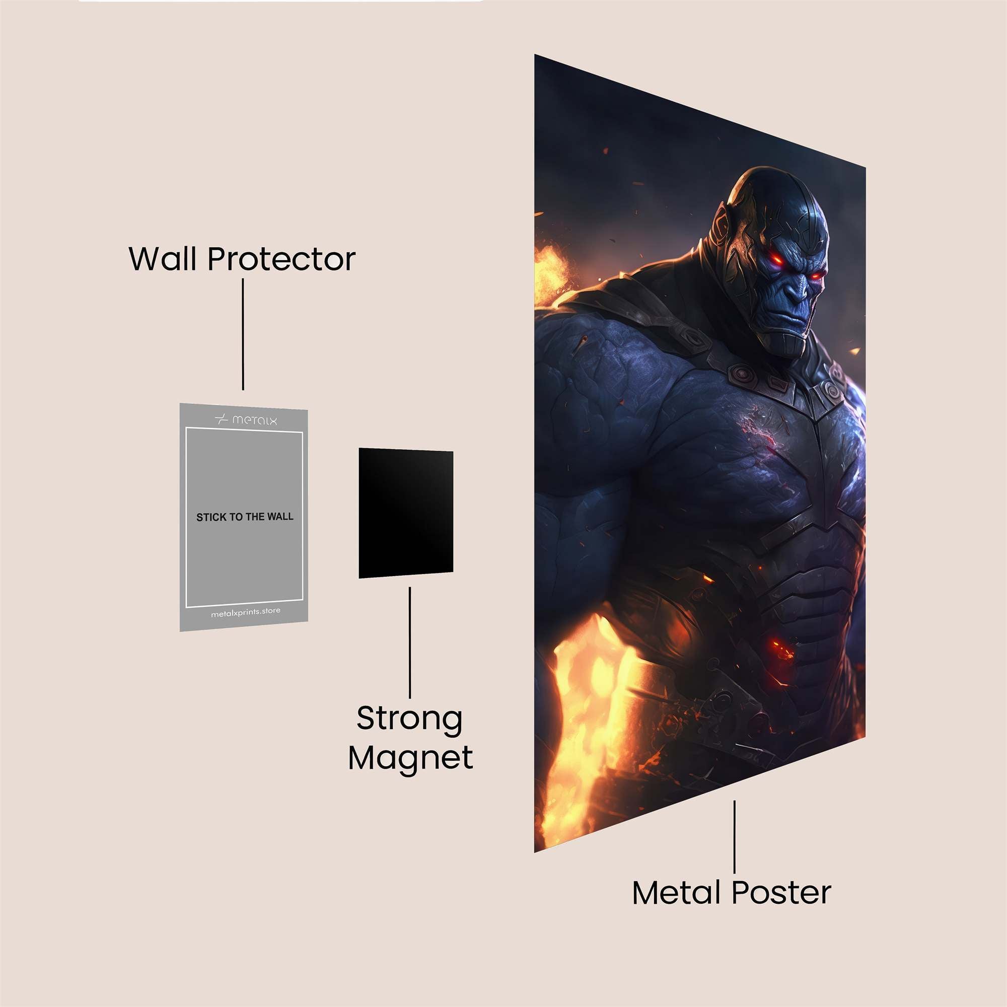 Thanos Inferno Safe Wall Magnetic / M