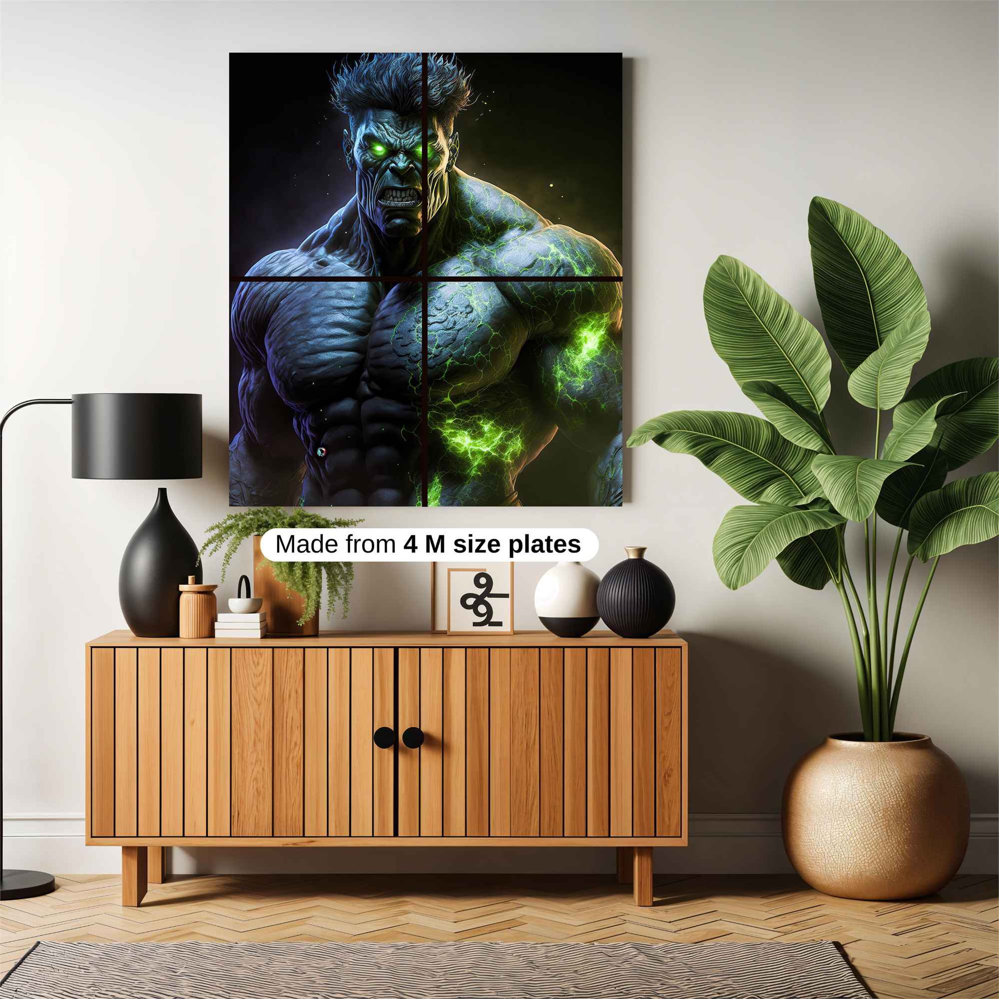 Hulk Ferocity Safe Wall Magnetic / M