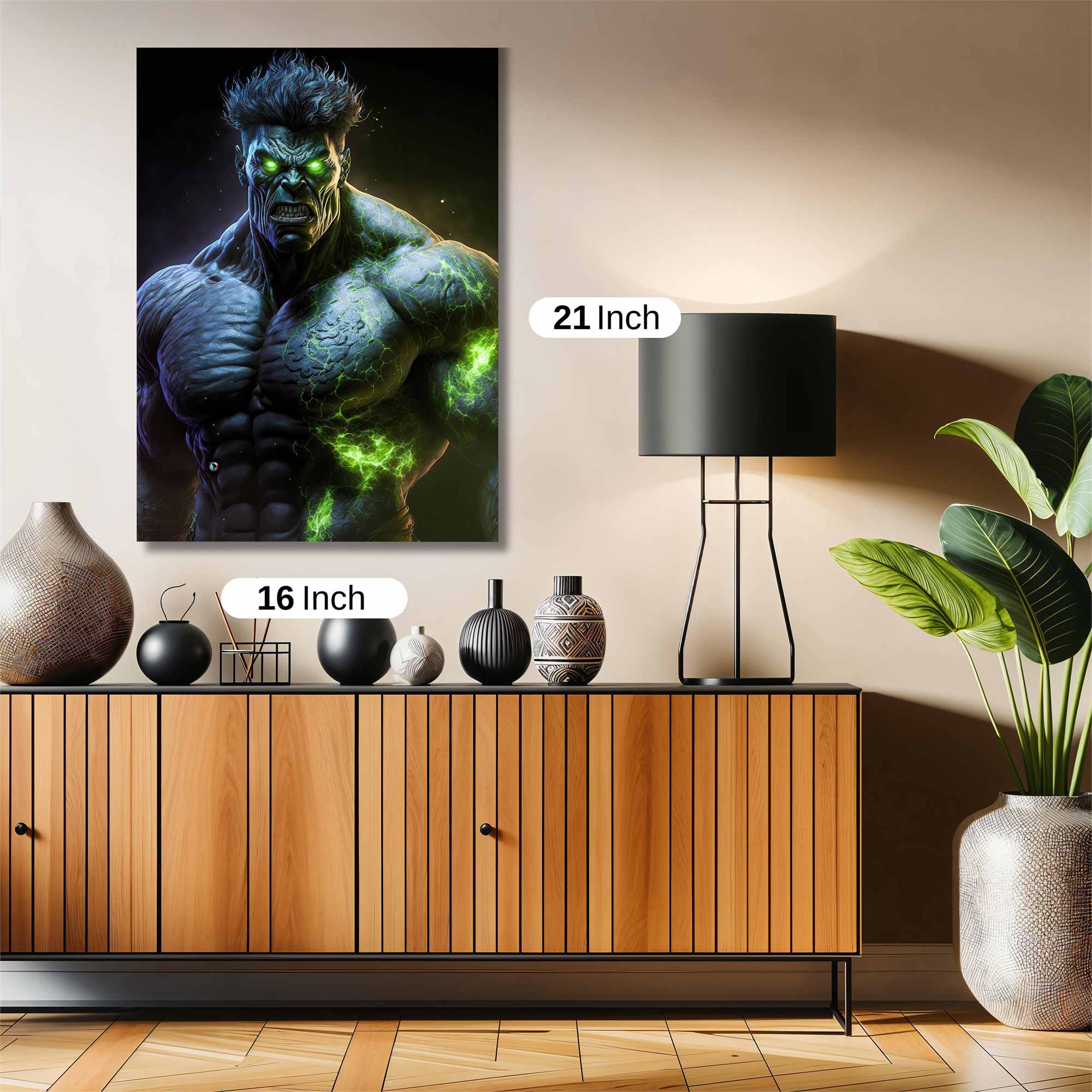 Hulk Ferocity Safe Wall Magnetic / M