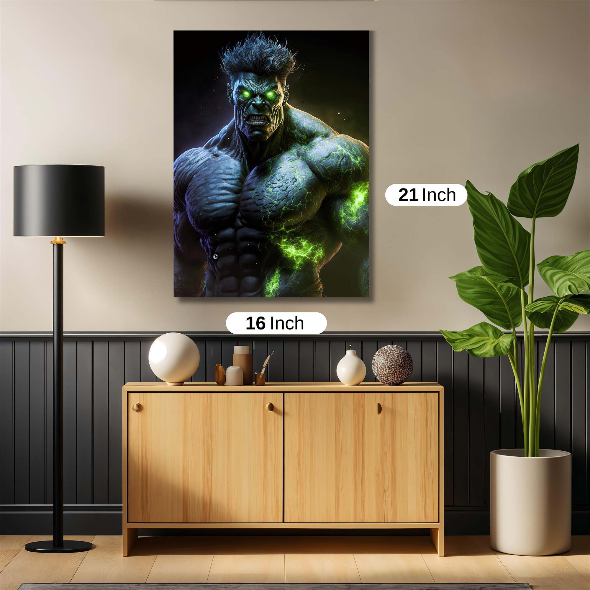 Hulk Ferocity Safe Wall Magnetic / M