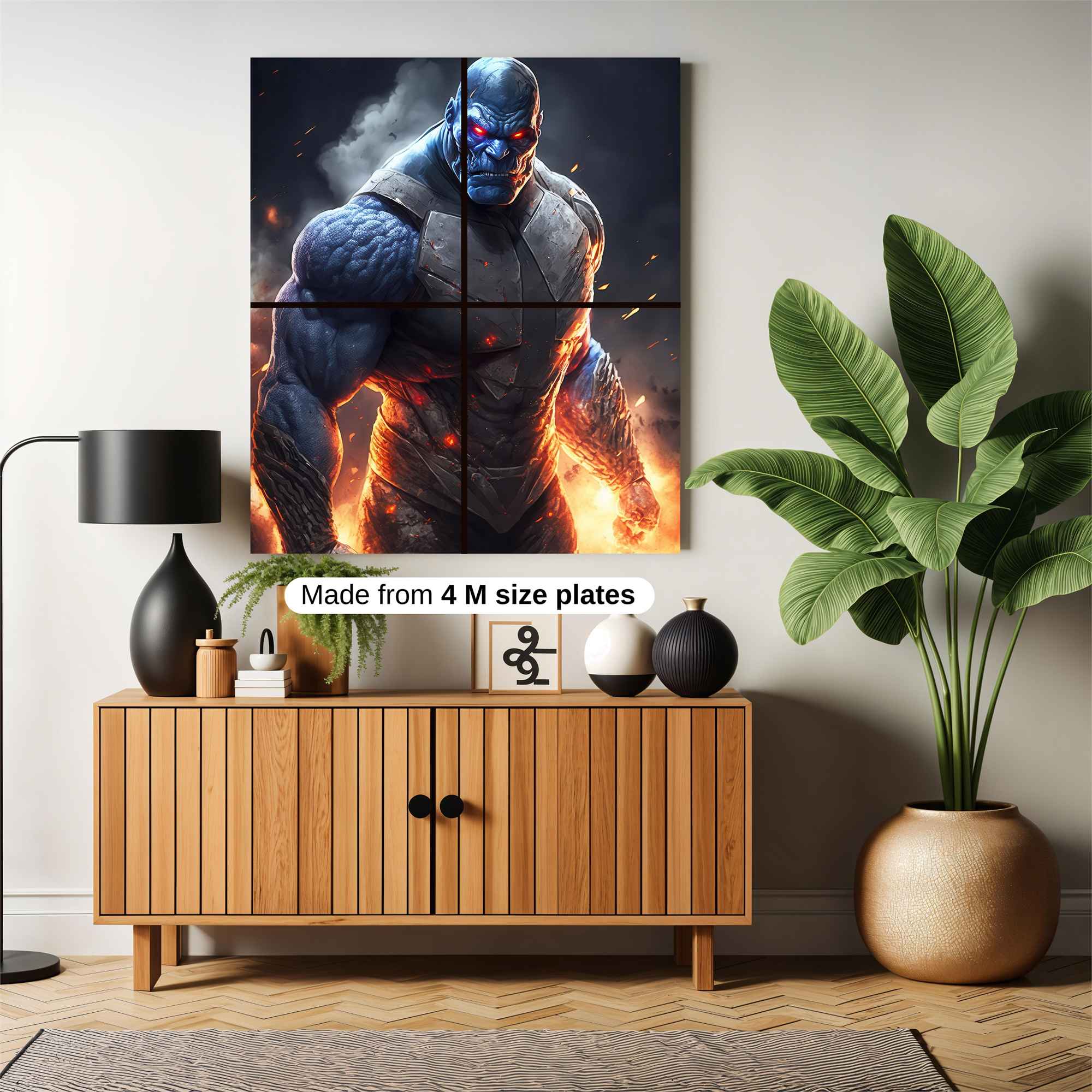 Darkseid Inferno Safe Wall Magnetic / M