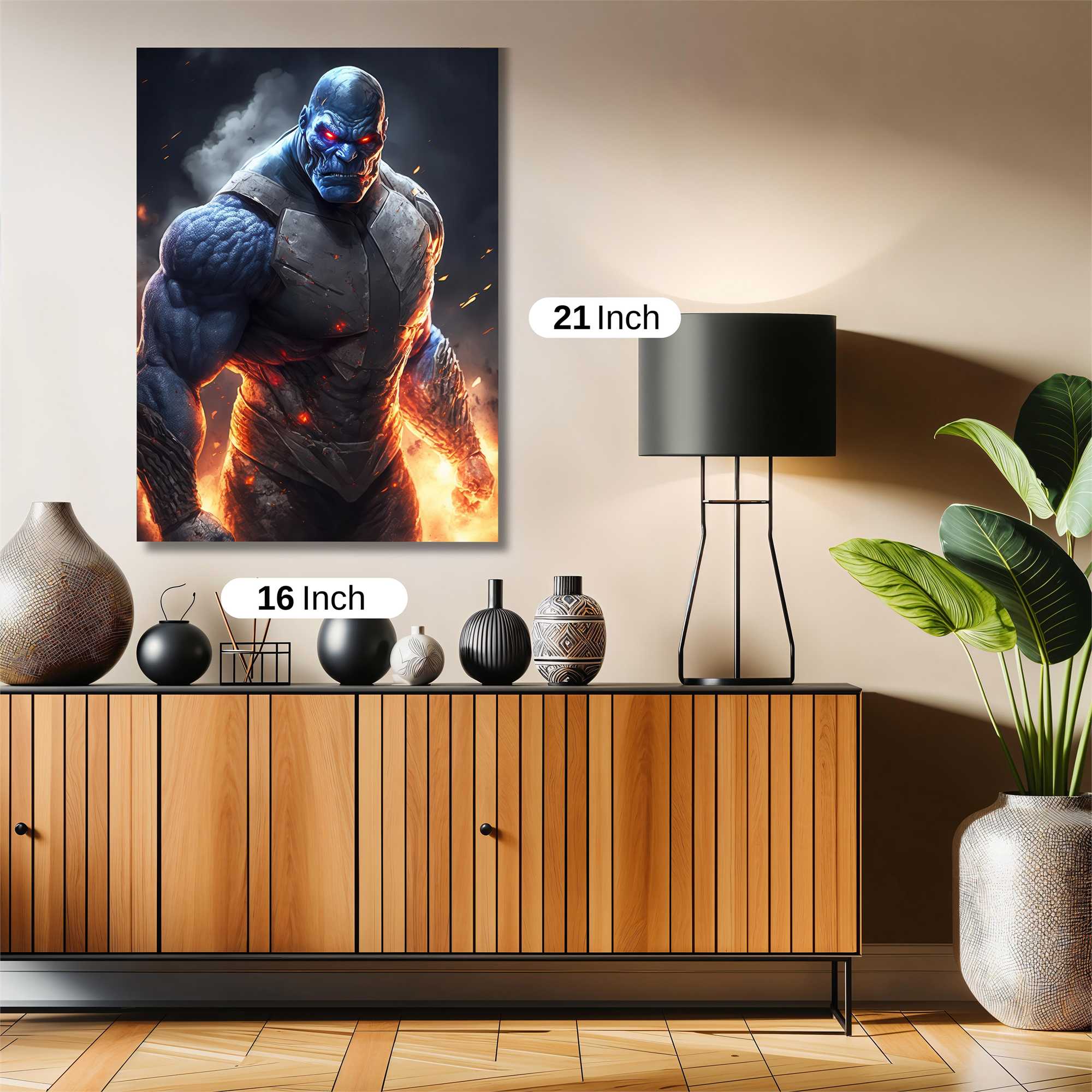 Darkseid Inferno Safe Wall Magnetic / M