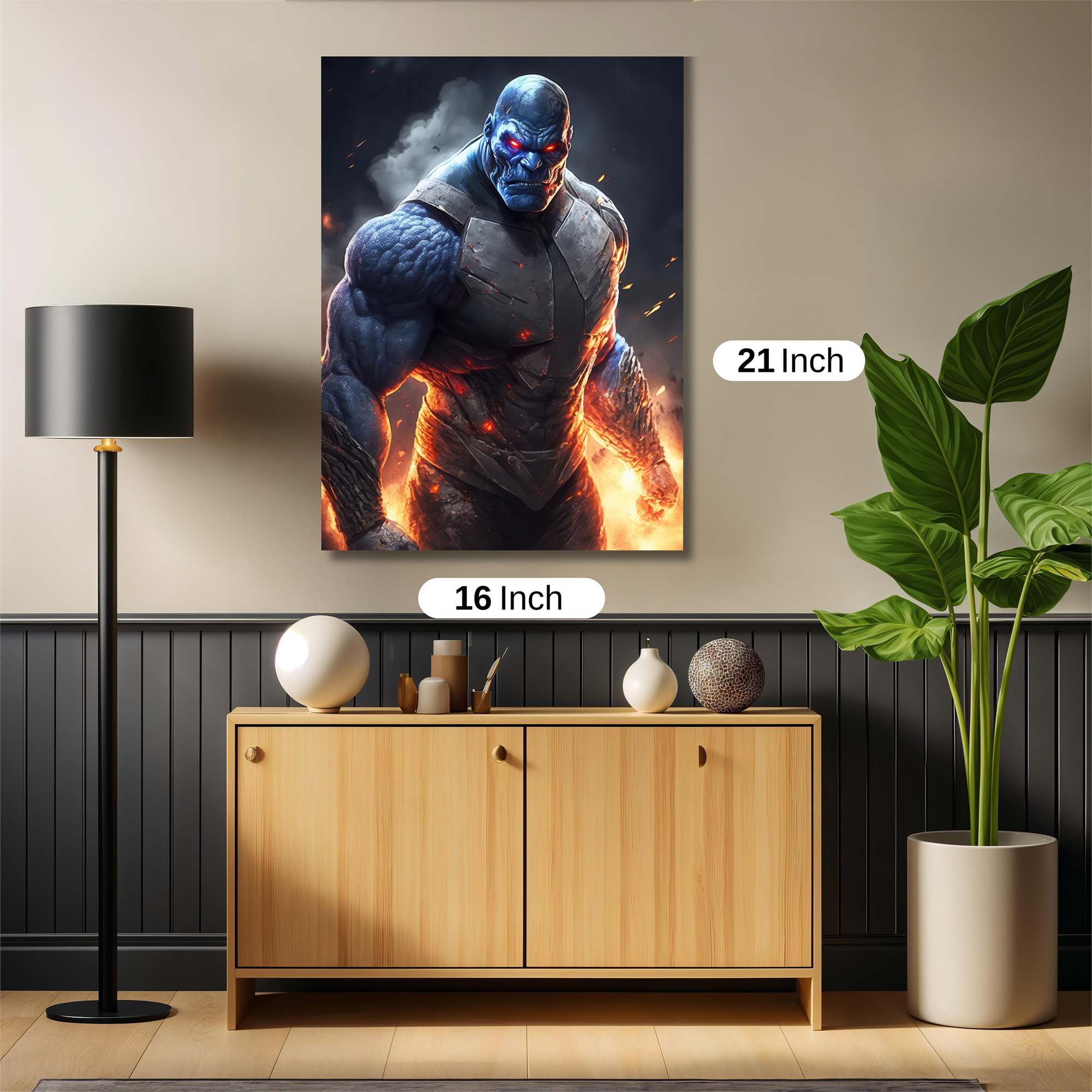 Darkseid Inferno Safe Wall Magnetic / M