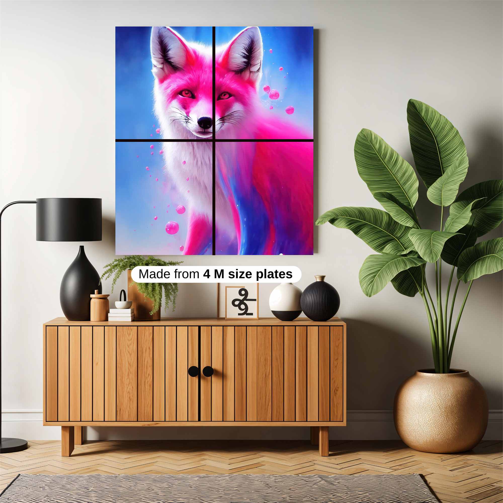 Vibrant Fox Safe Wall Magnetic / M