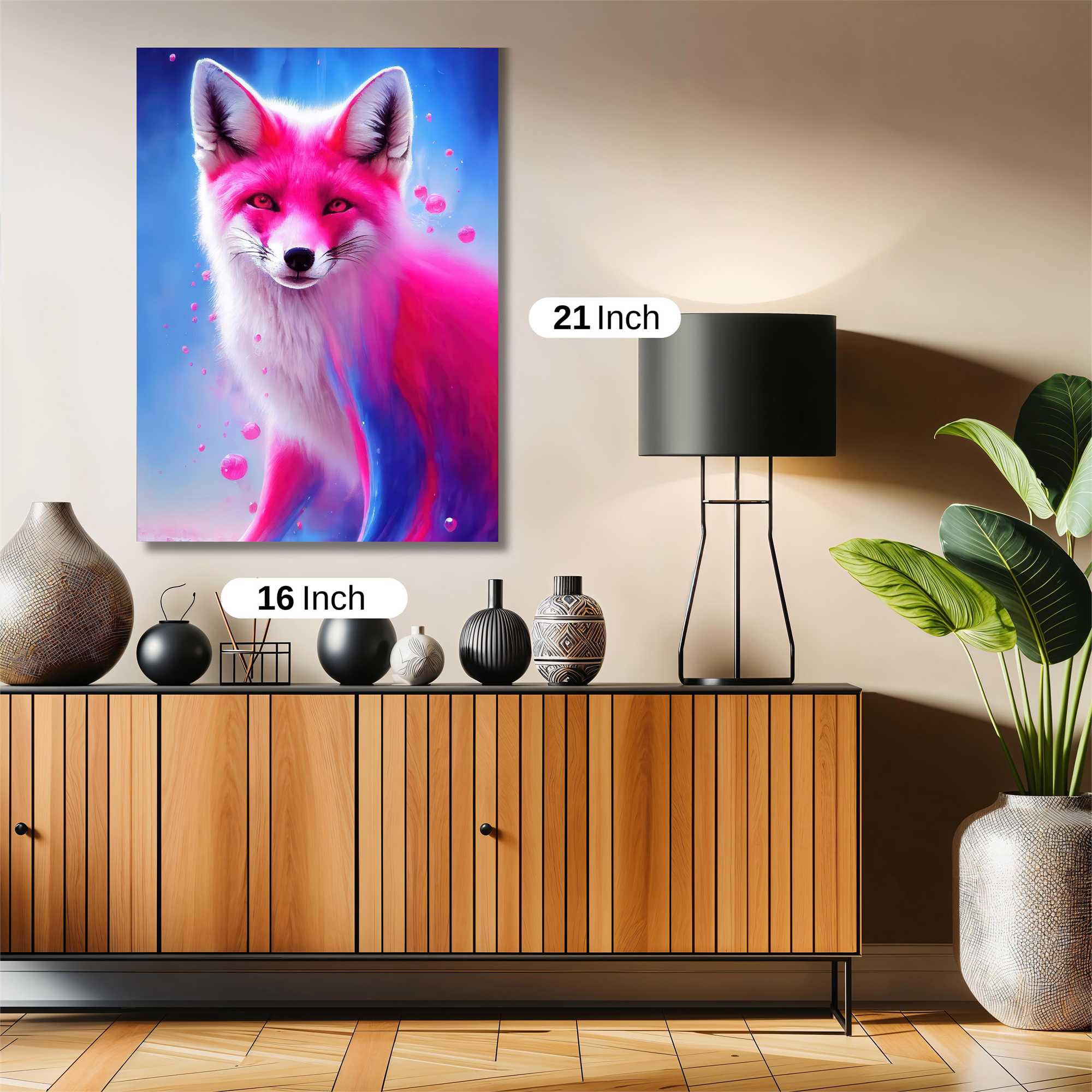 Vibrant Fox Safe Wall Magnetic / M