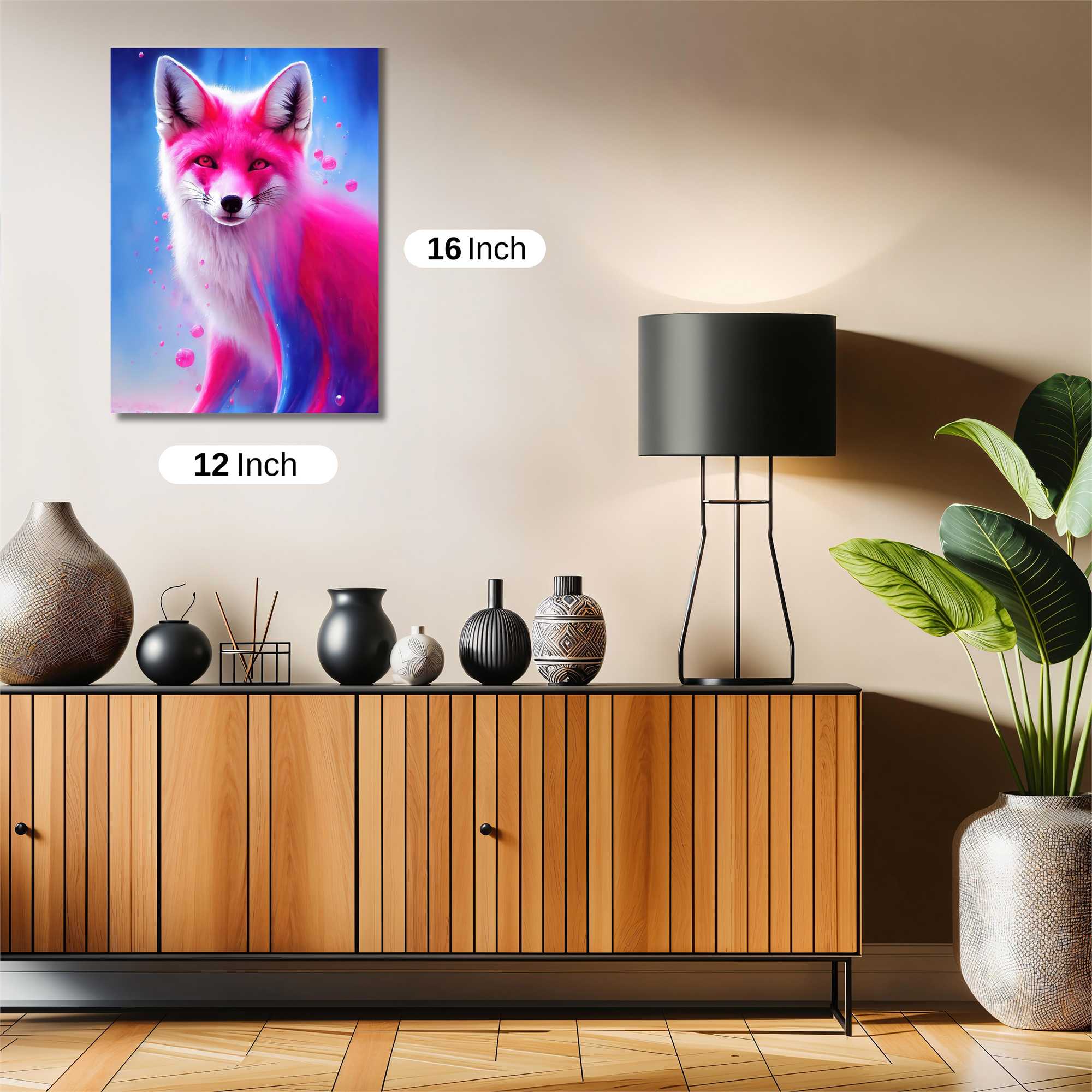 Vibrant Fox Safe Wall Magnetic / M