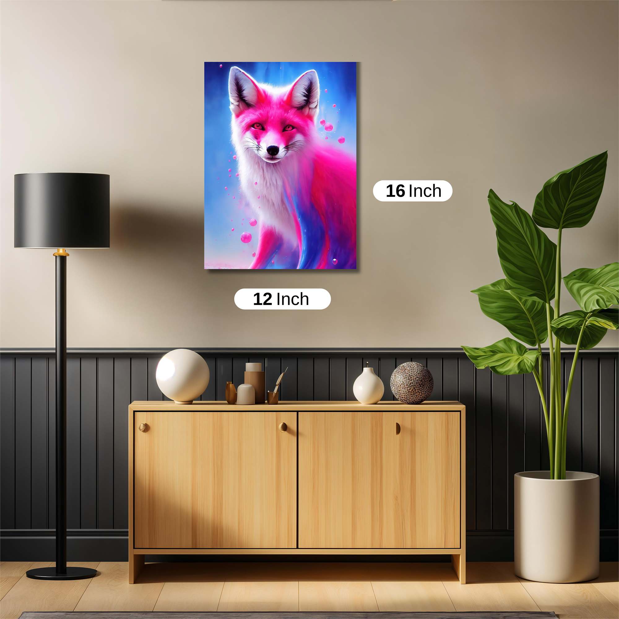 Vibrant Fox Safe Wall Magnetic / M