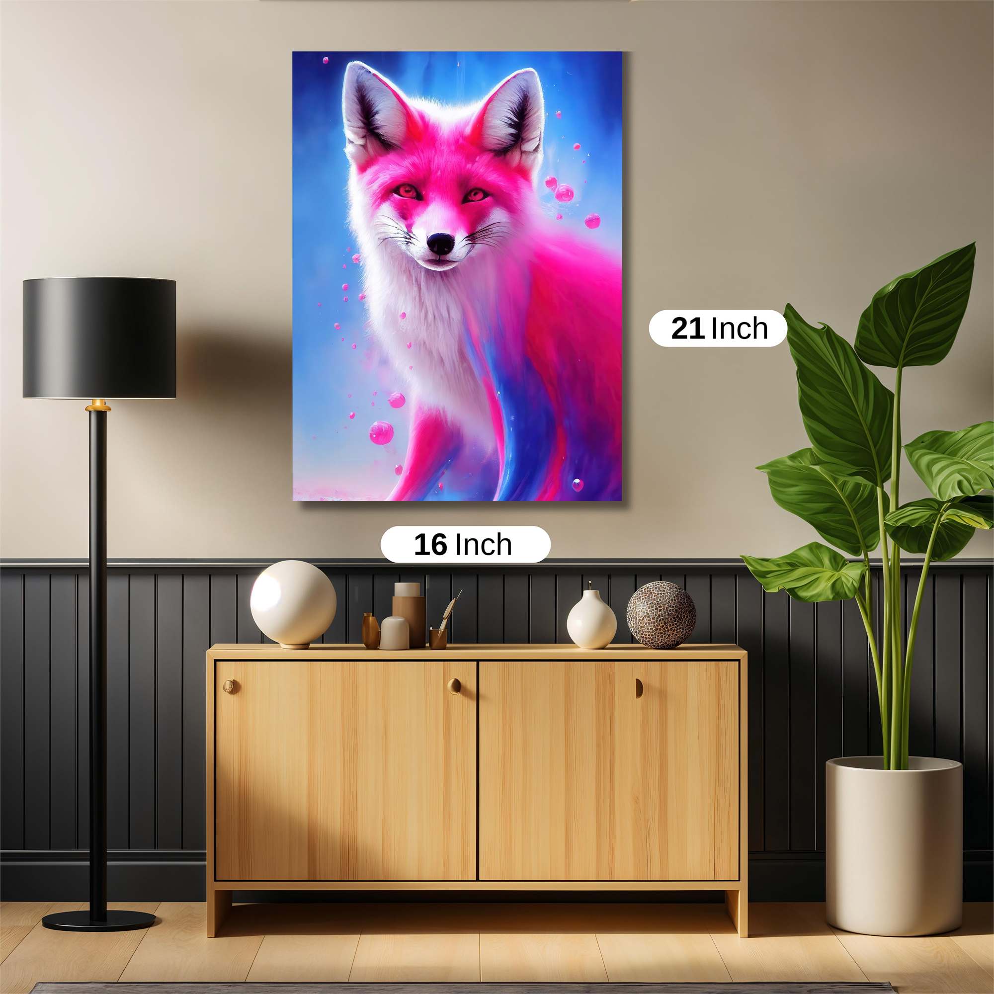 Vibrant Fox Safe Wall Magnetic / M