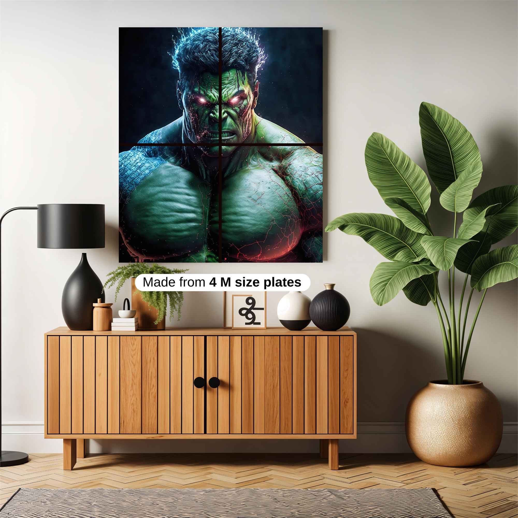 Hulk Fury Safe Wall Magnetic / M