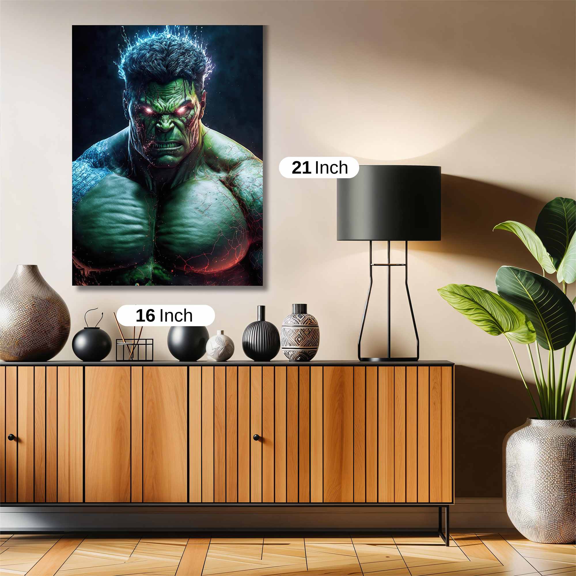 Hulk Fury Safe Wall Magnetic / M