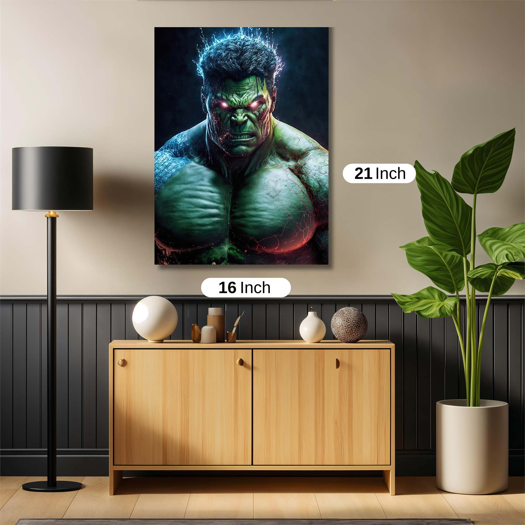 Hulk Fury Safe Wall Magnetic / M