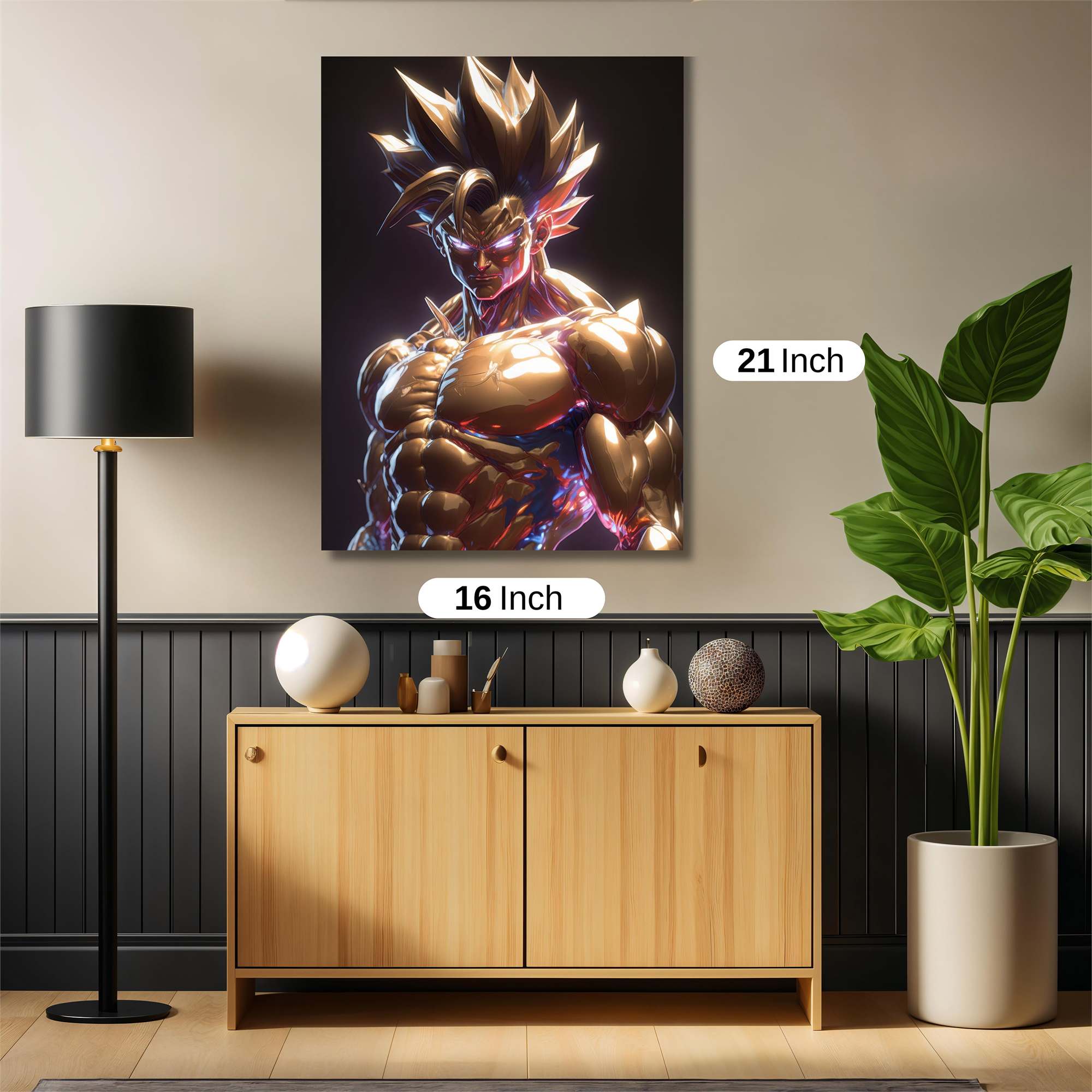 Saiyan Splendor Safe Wall Magnetic / M
