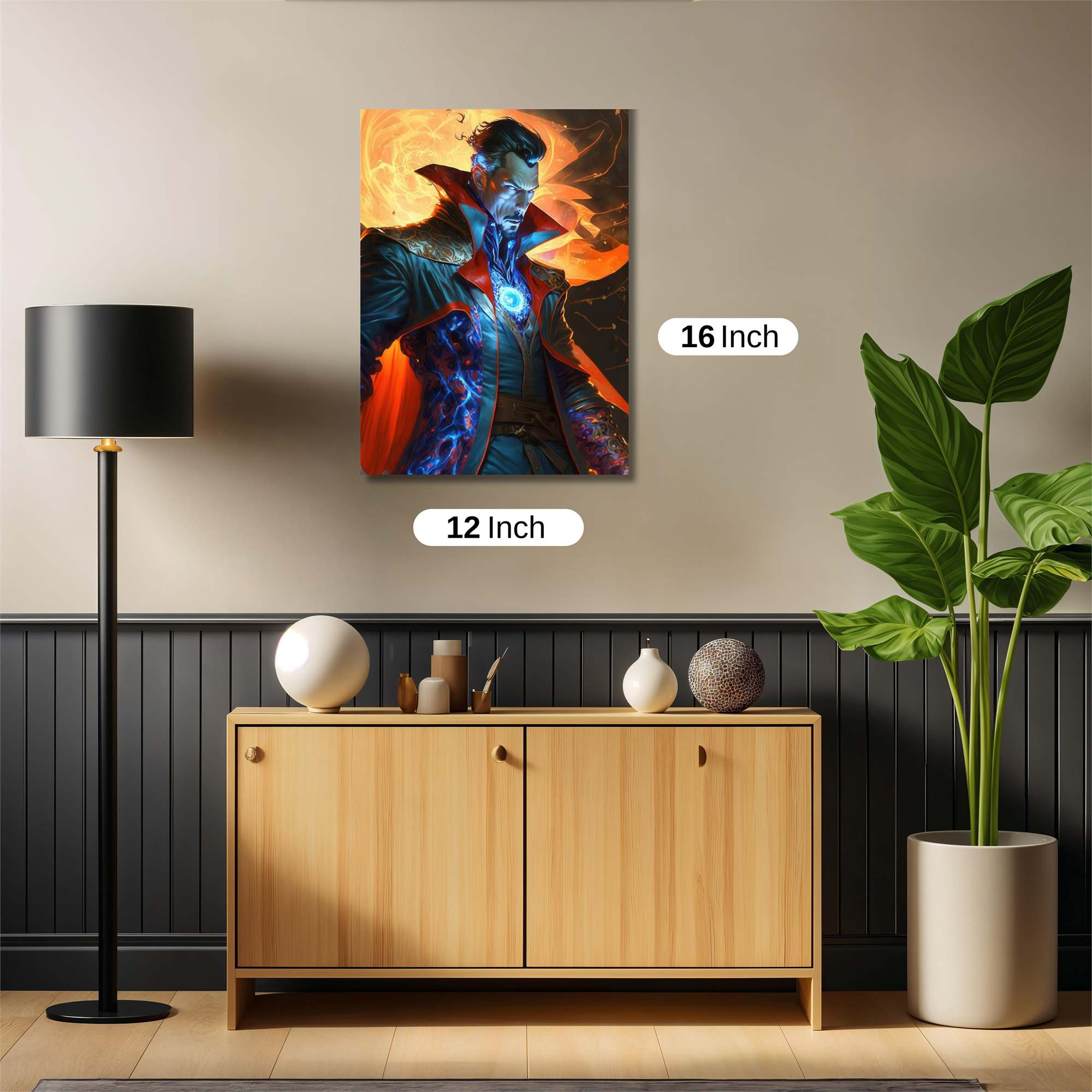 Sorcerer Blaze Safe Wall Magnetic / M