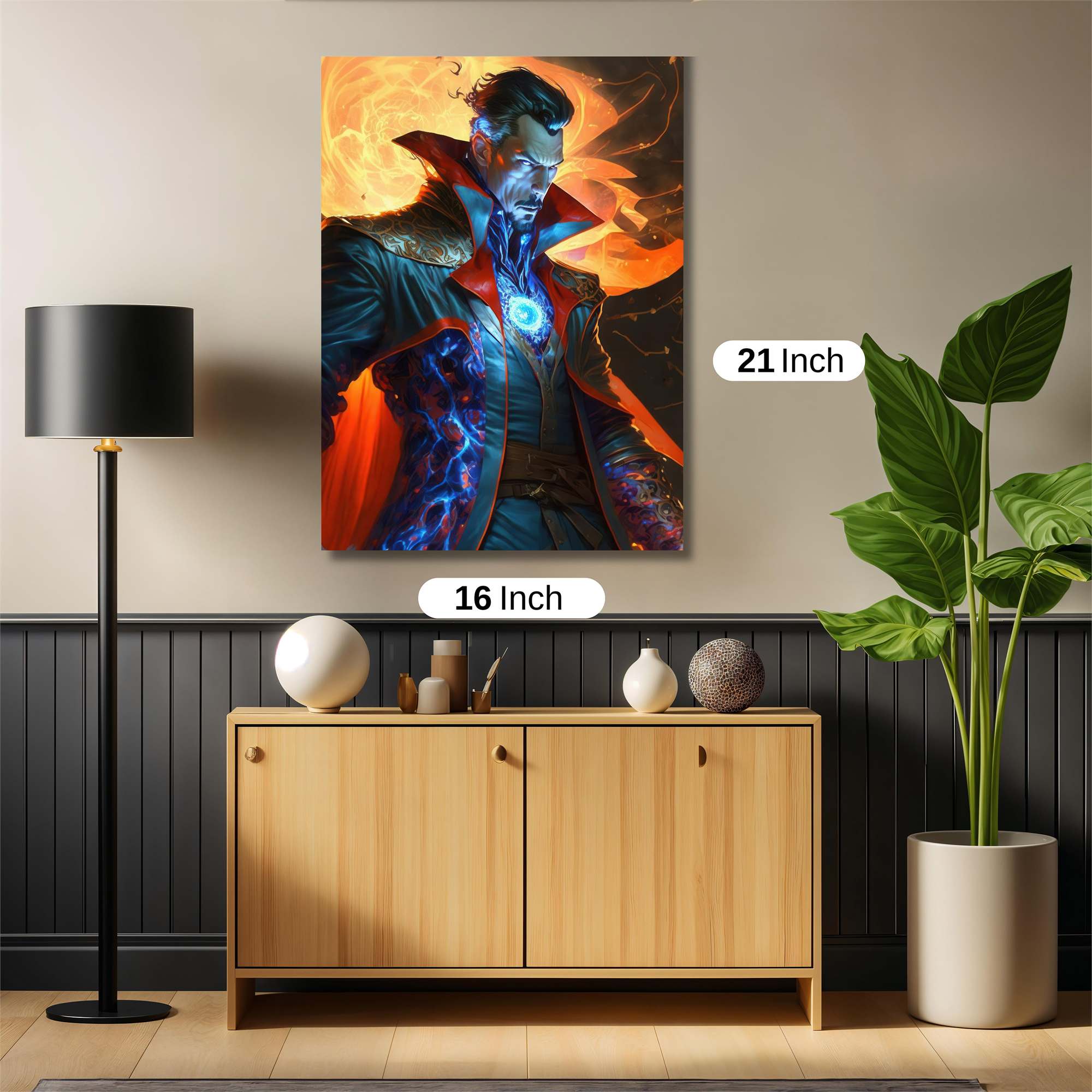 Sorcerer Blaze Safe Wall Magnetic / M