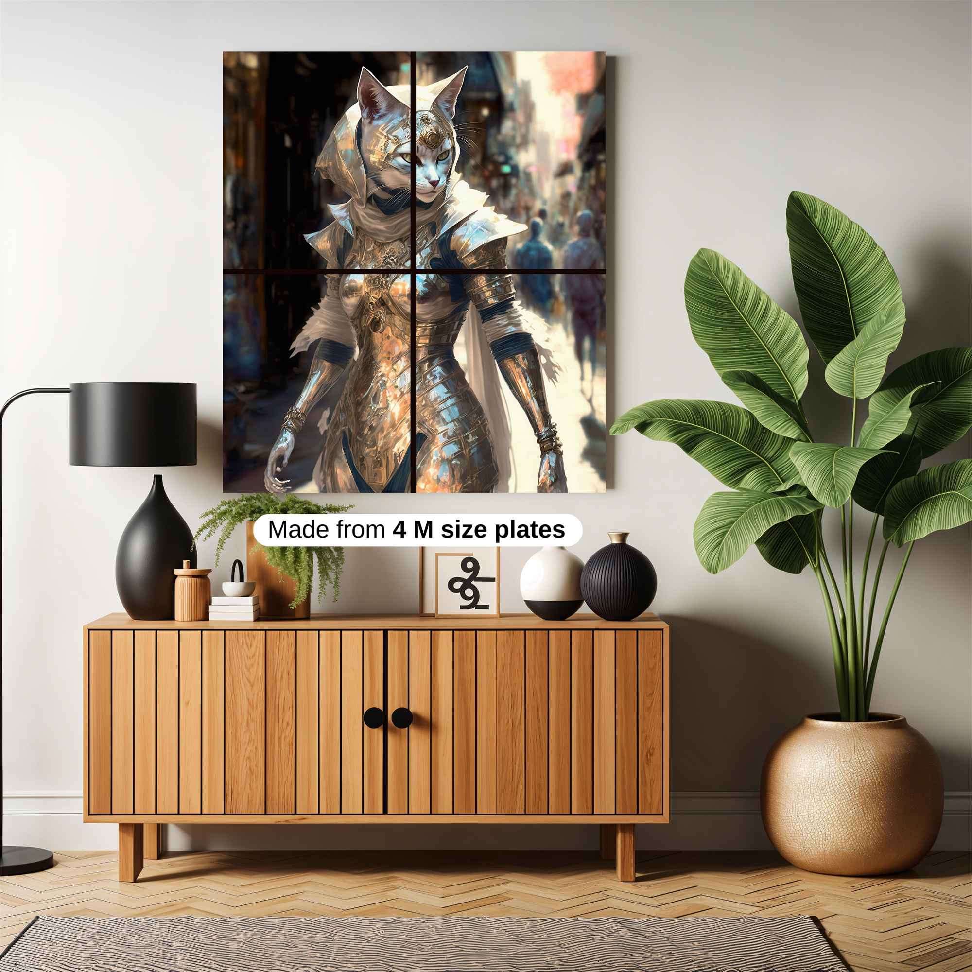 Feline Majesty Safe Wall Magnetic / M