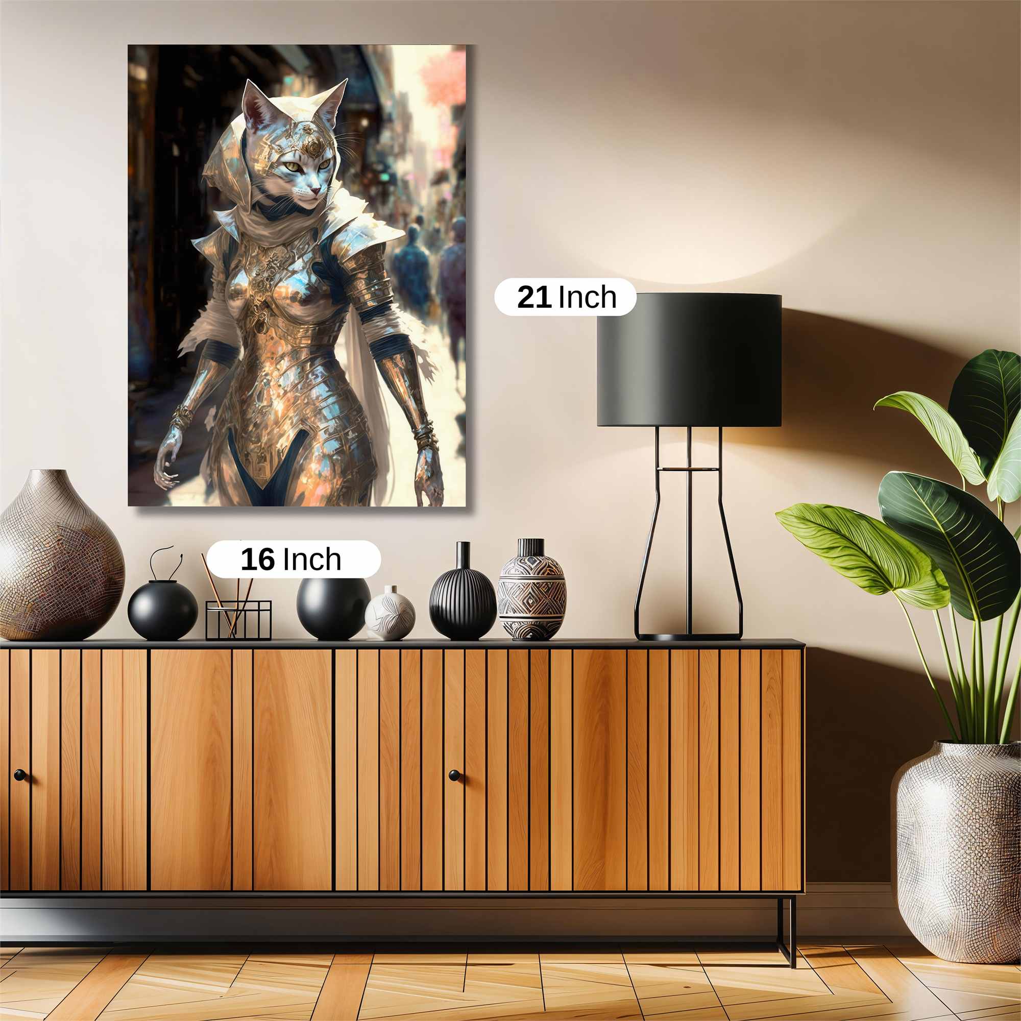 Feline Majesty Safe Wall Magnetic / M