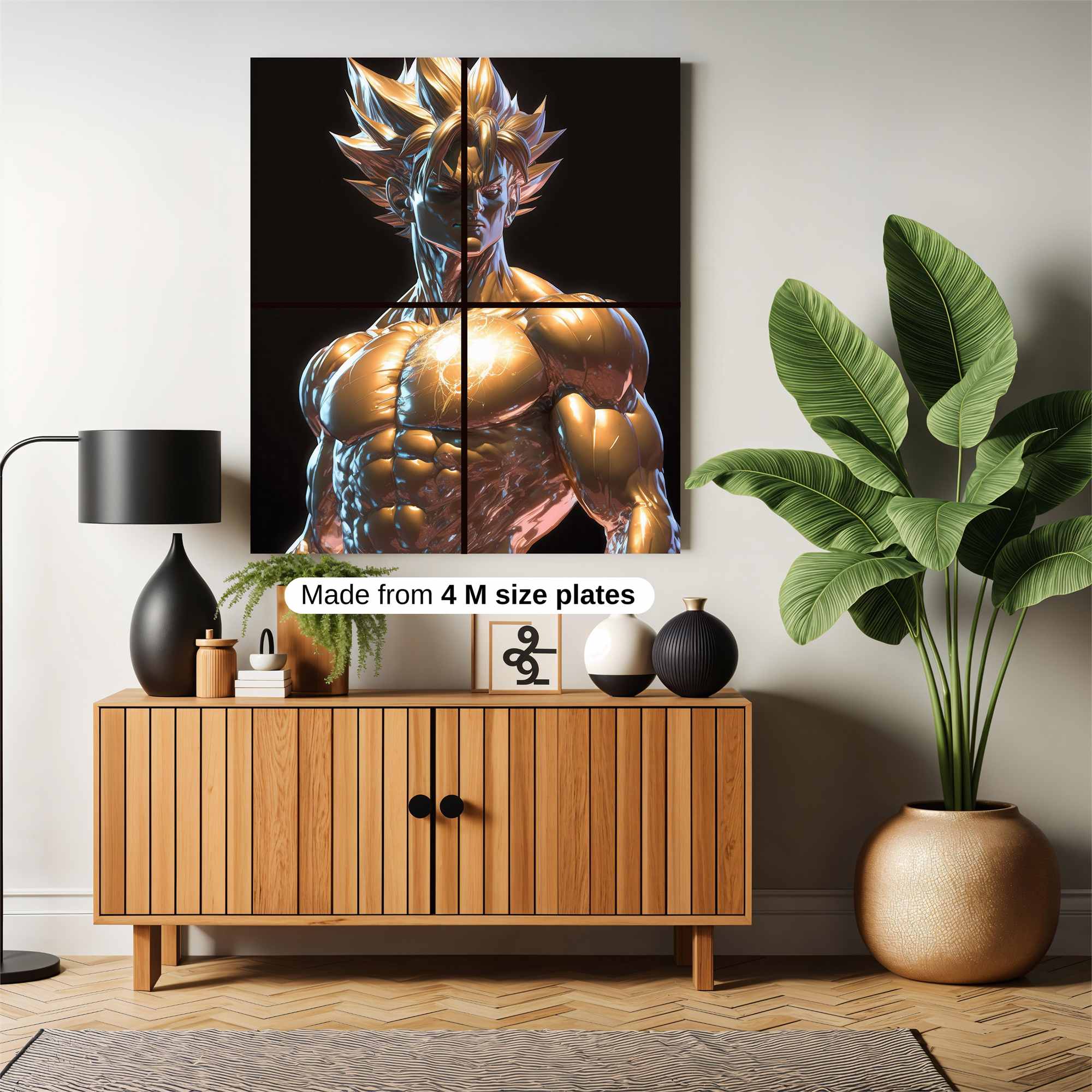 Saiyan Brilliance Safe Wall Magnetic / M