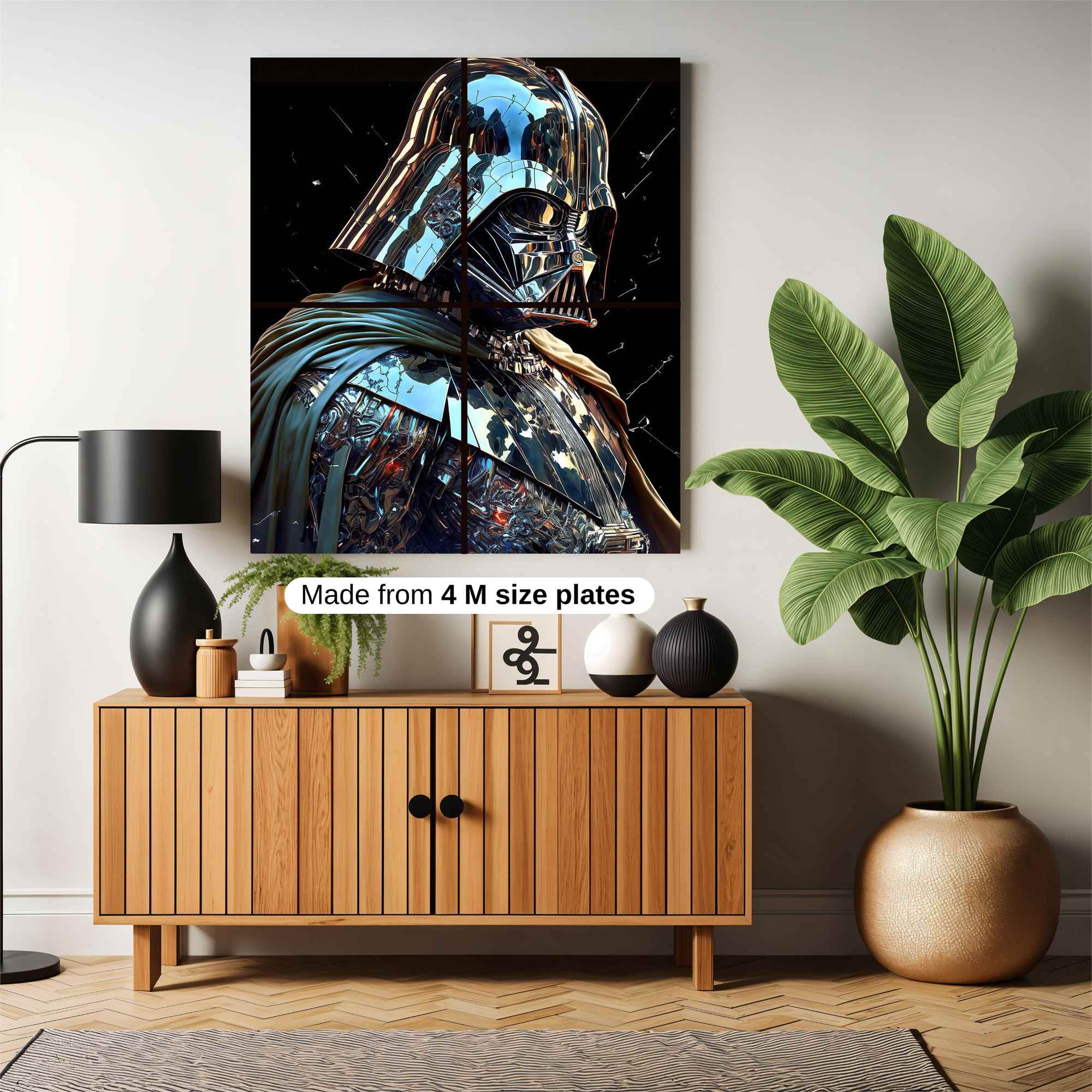 Vader Reflective Safe Wall Magnetic / M
