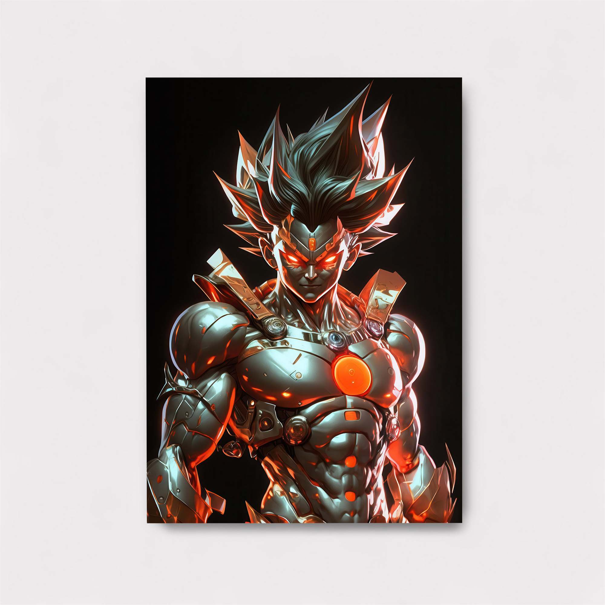 Saiyan Fury Safe Wall Magnetic / M