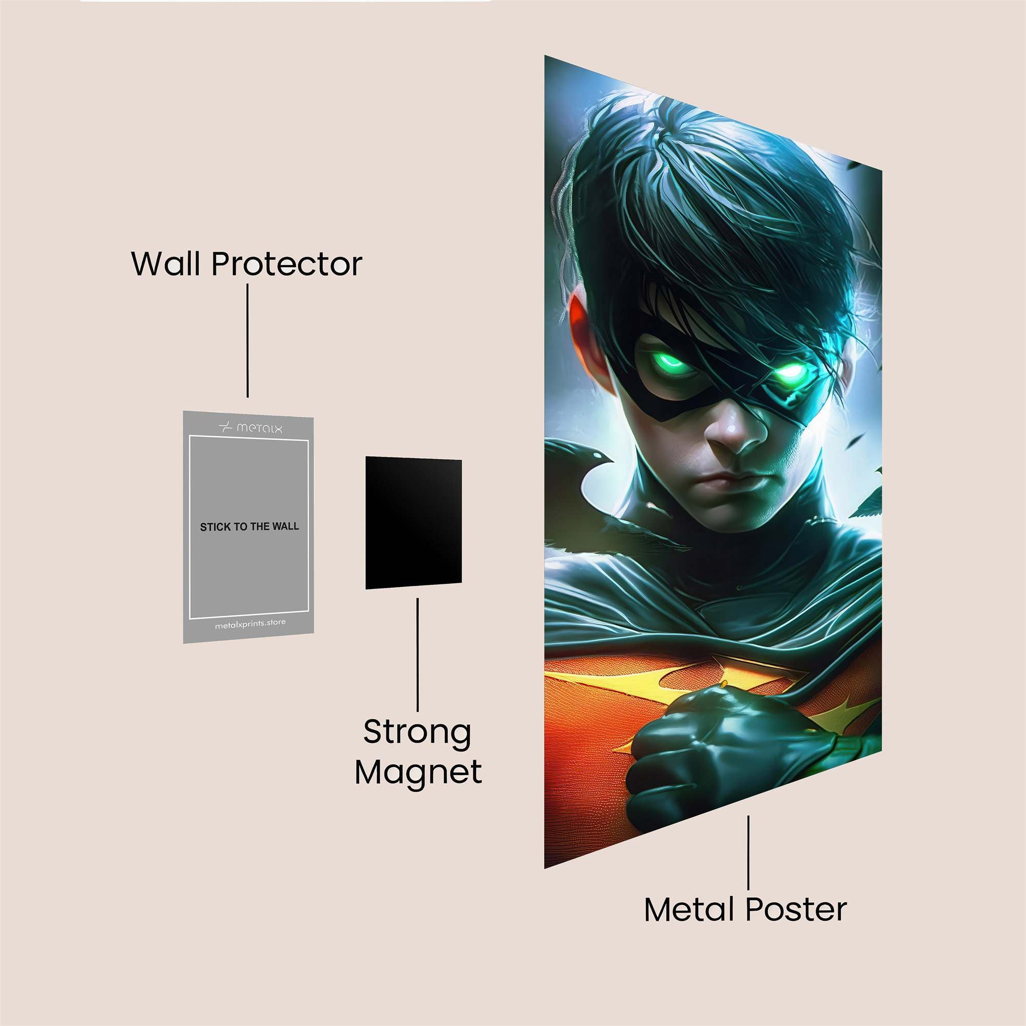 Robin Luminous Safe Wall Magnetic / M