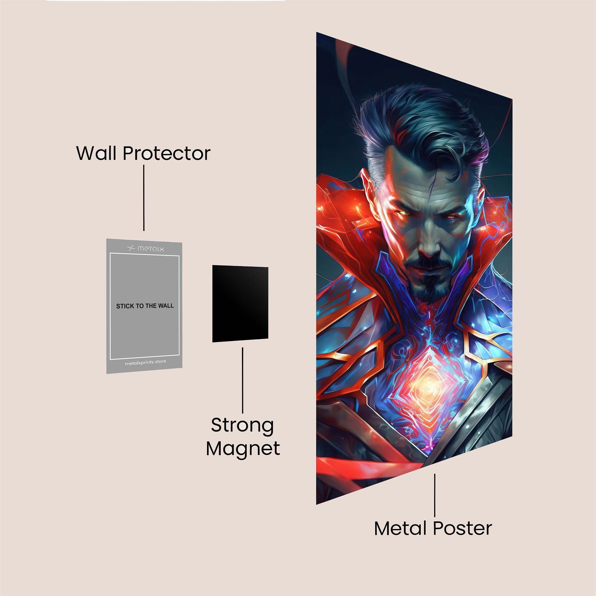 Mystic Vortex Safe Wall Magnetic / M