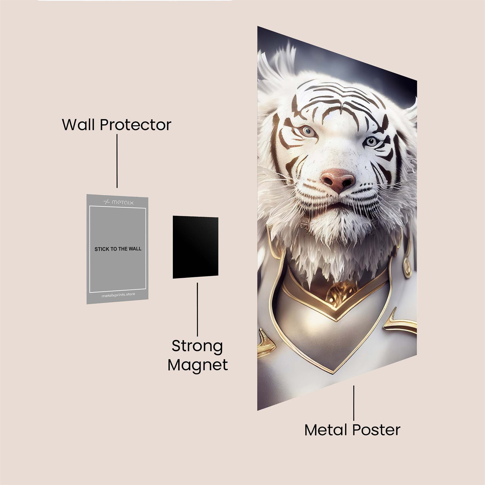 Regal Aura Safe Wall Magnetic / M