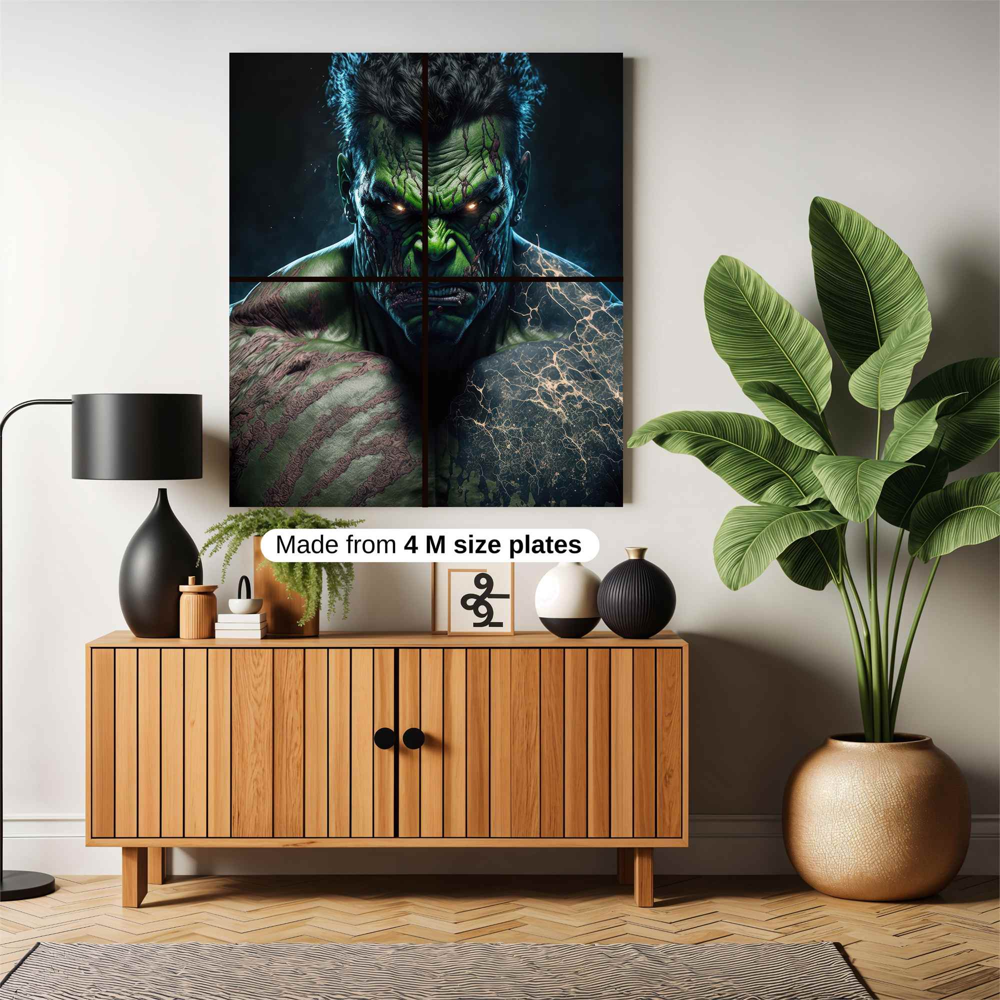 Hulk Ferocity Safe Wall Magnetic / M