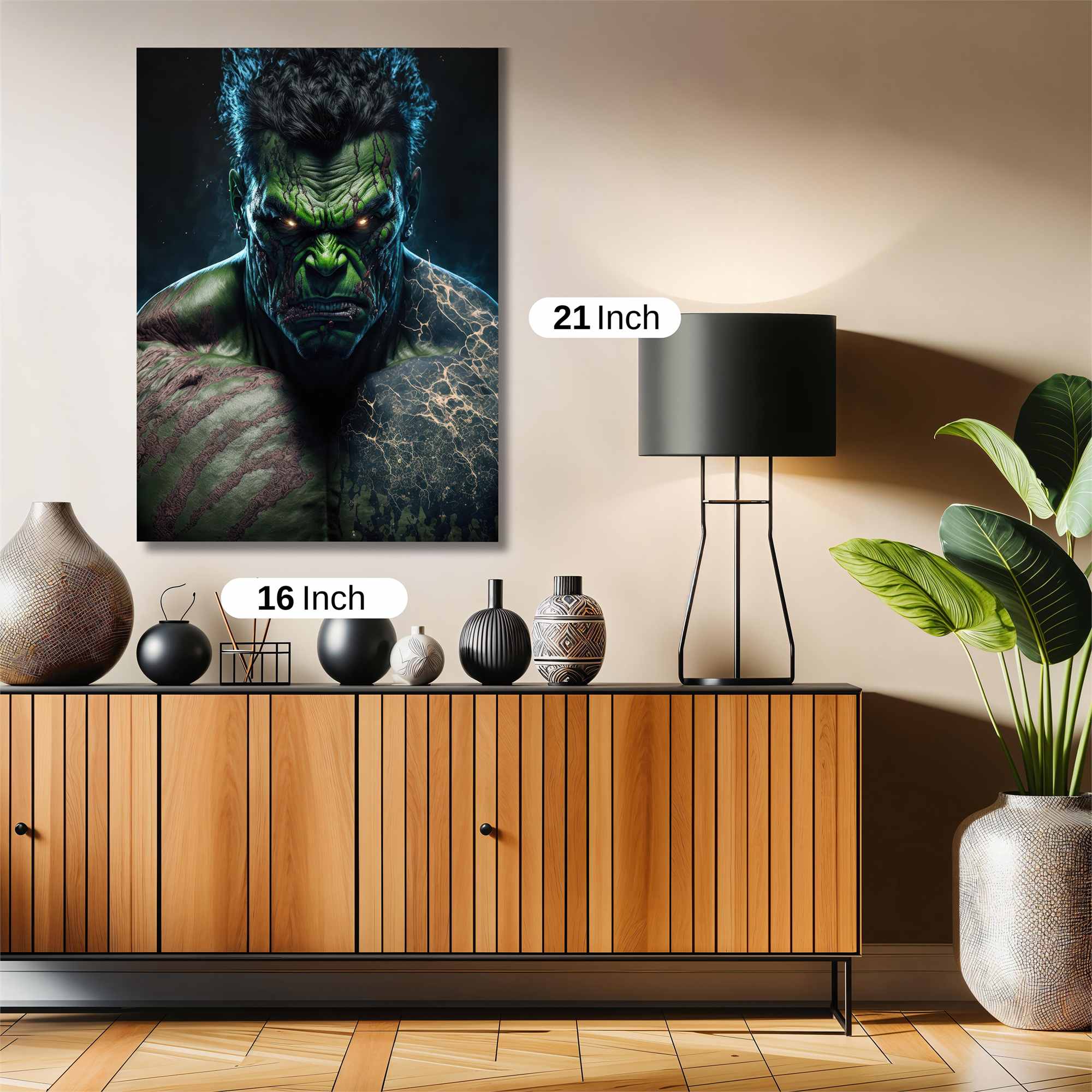 Hulk Ferocity Safe Wall Magnetic / M