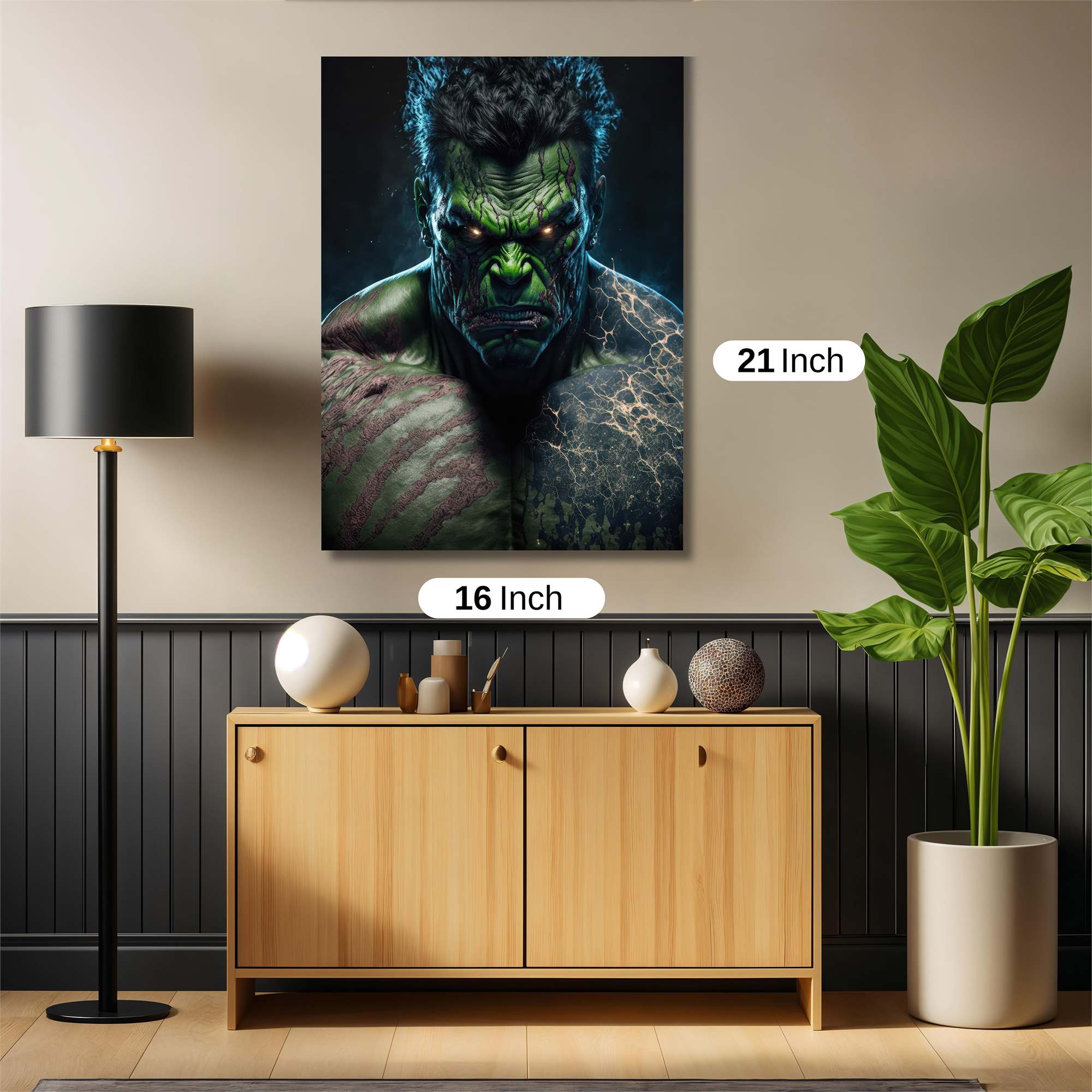 Hulk Ferocity Safe Wall Magnetic / M