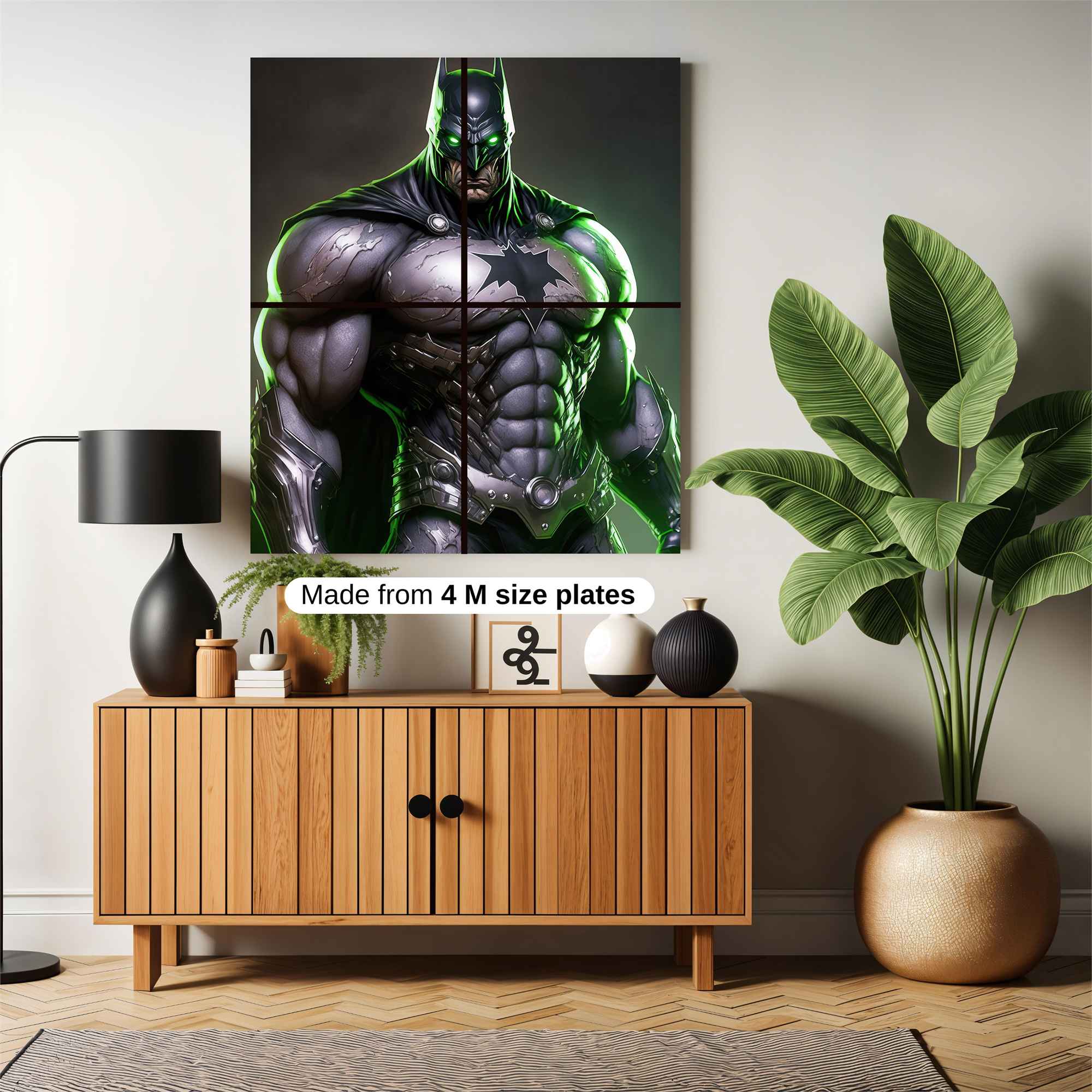 Batman Resilient Safe Wall Magnetic / M