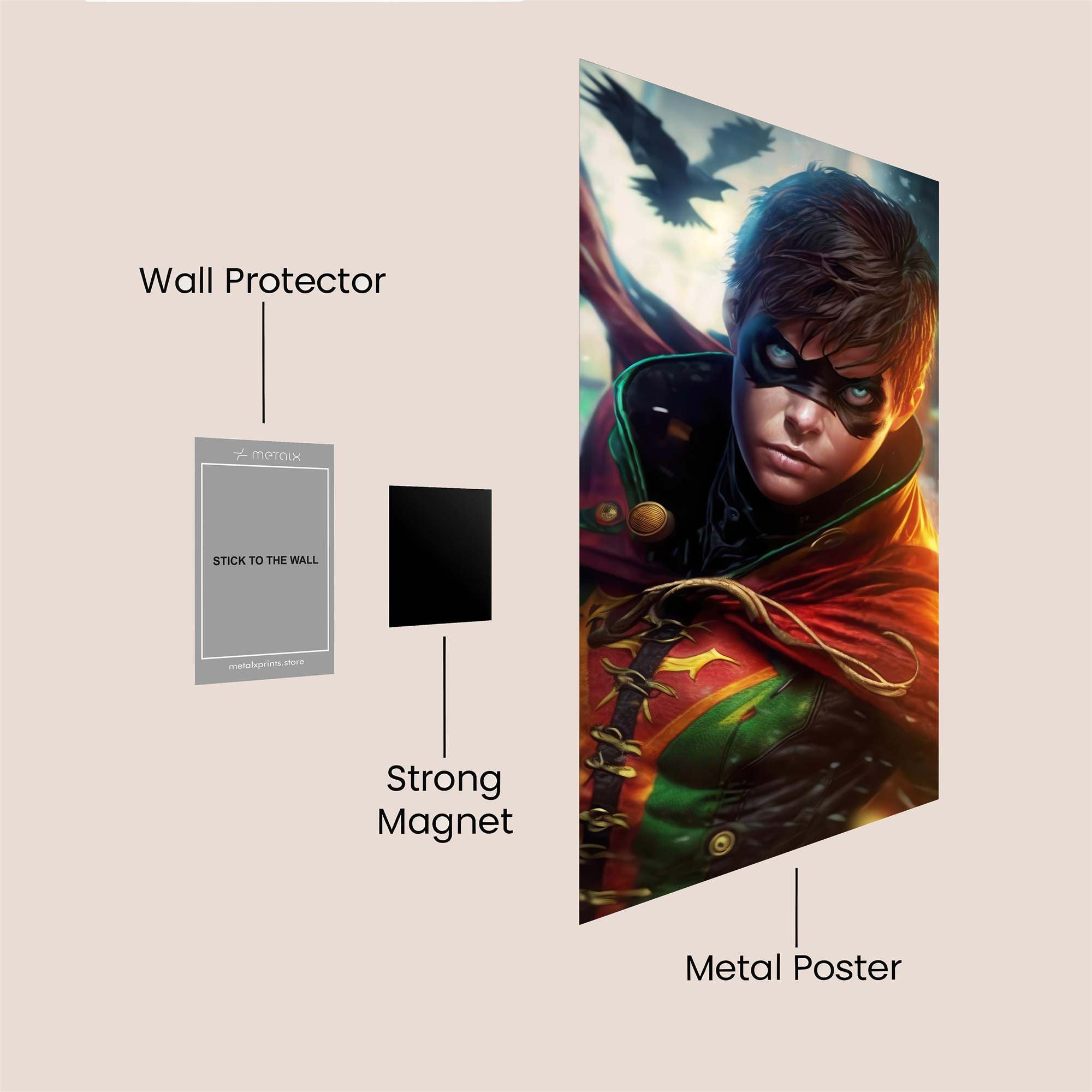 Robin Intensity Safe Wall Magnetic / M