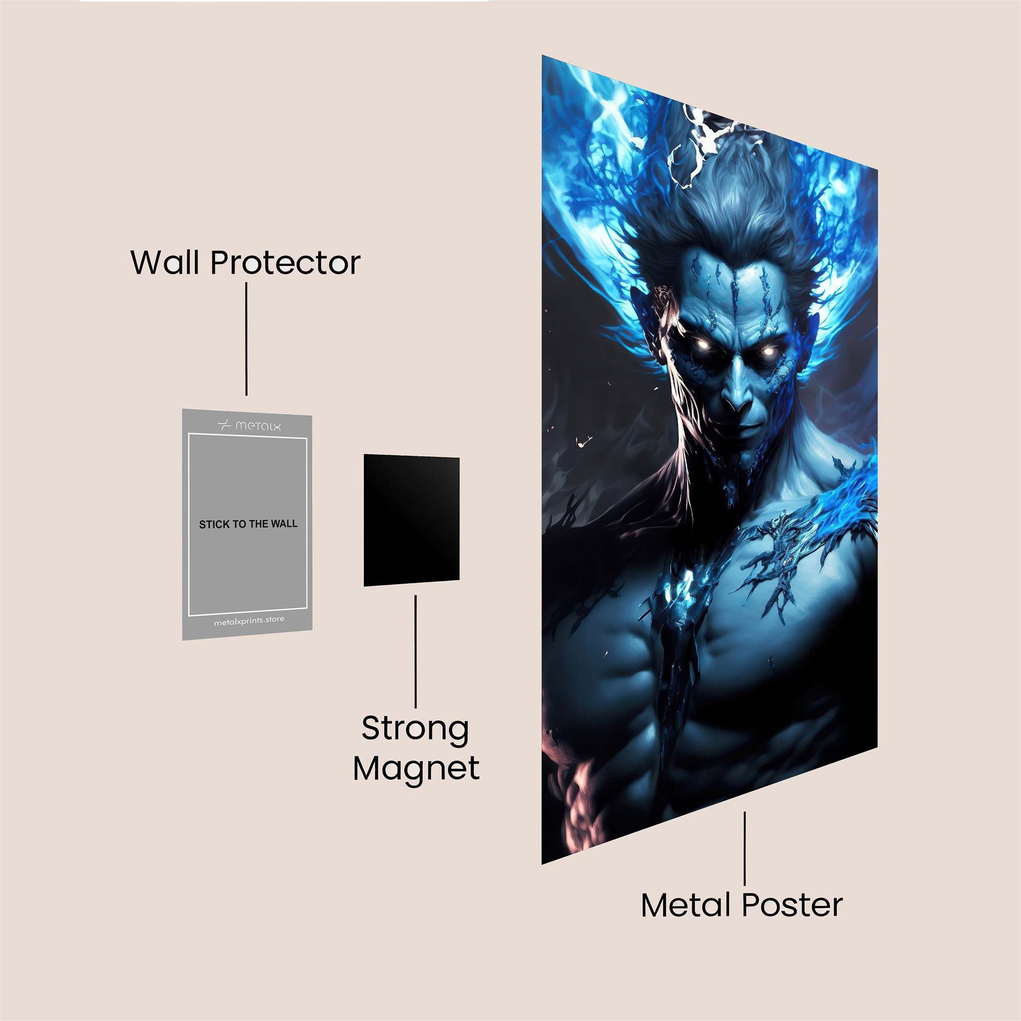 Frostfire Intensity Safe Wall Magnetic / M