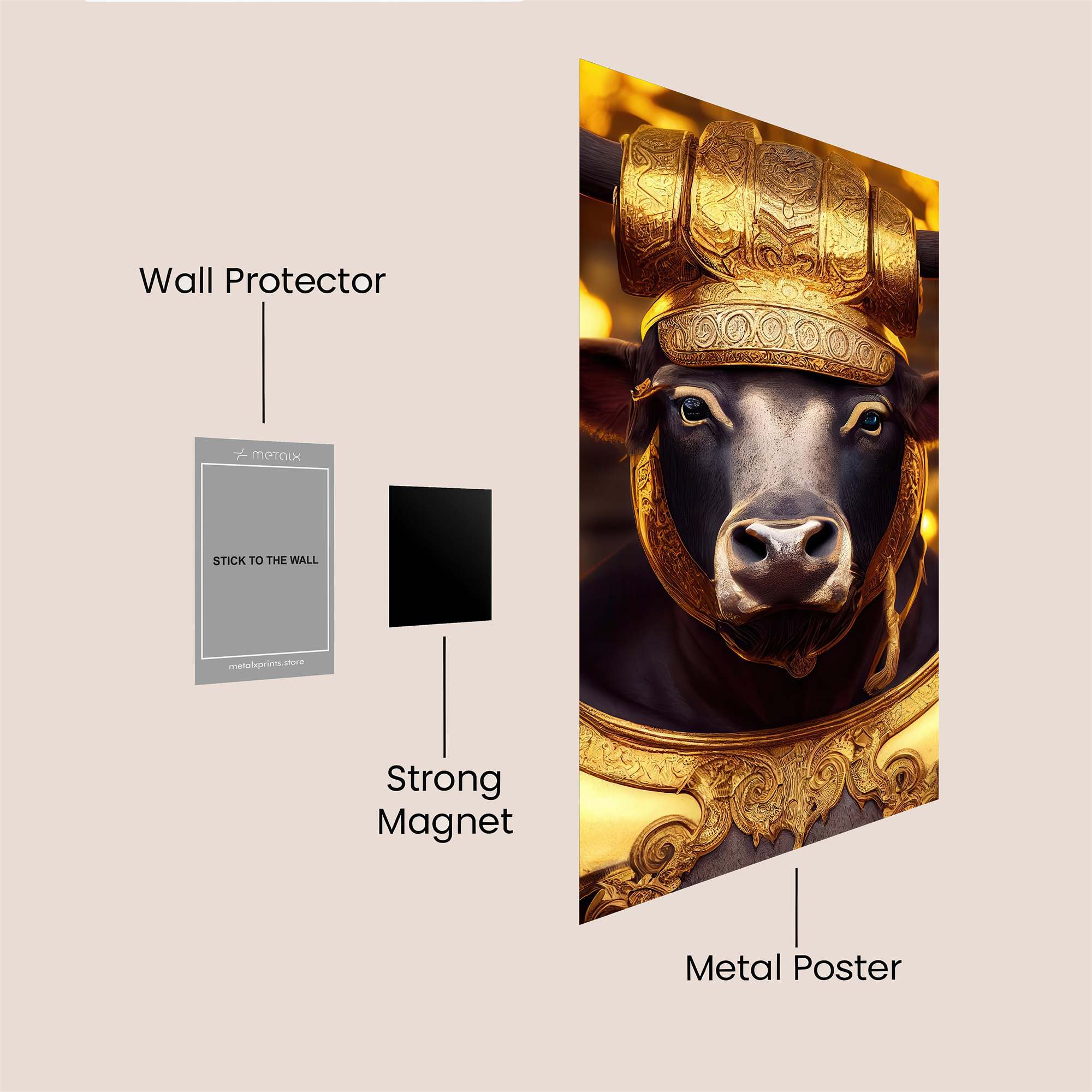 Regal Bullfire Safe Wall Magnetic / M