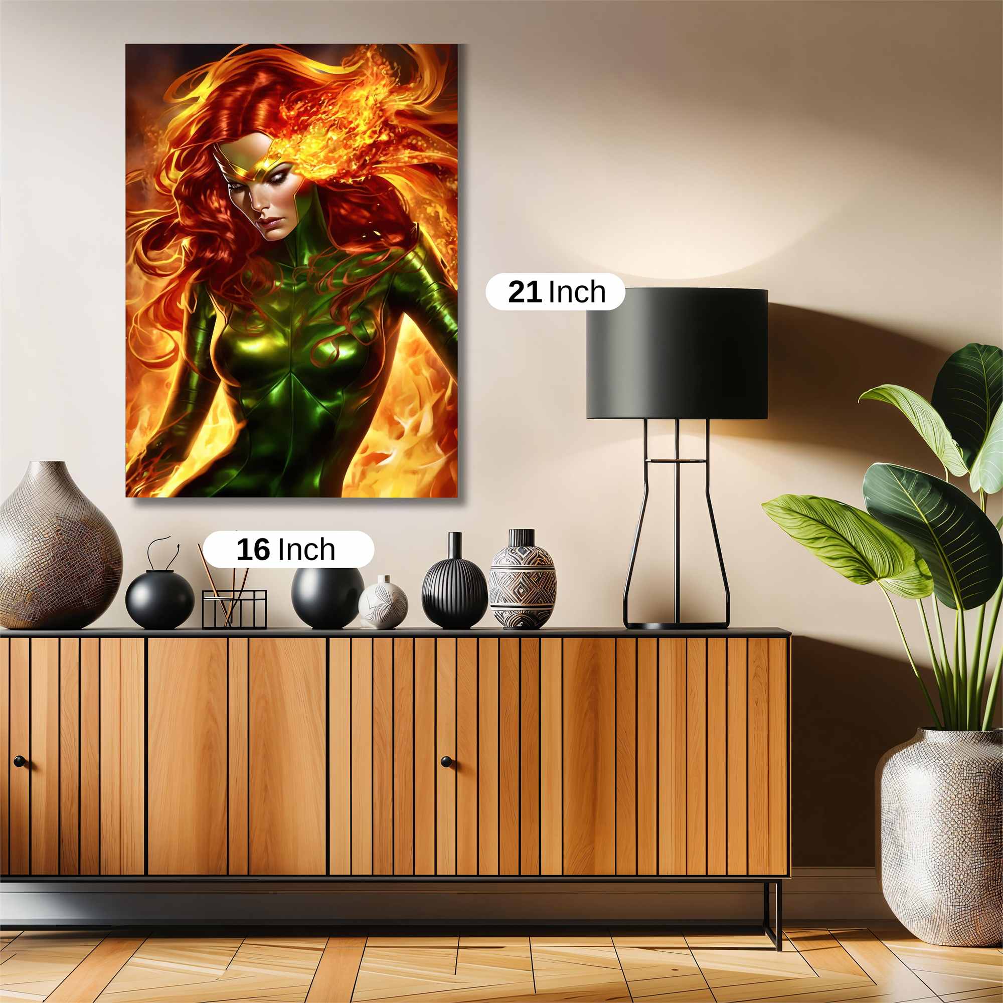 Phoenix Blaze Safe Wall Magnetic / M