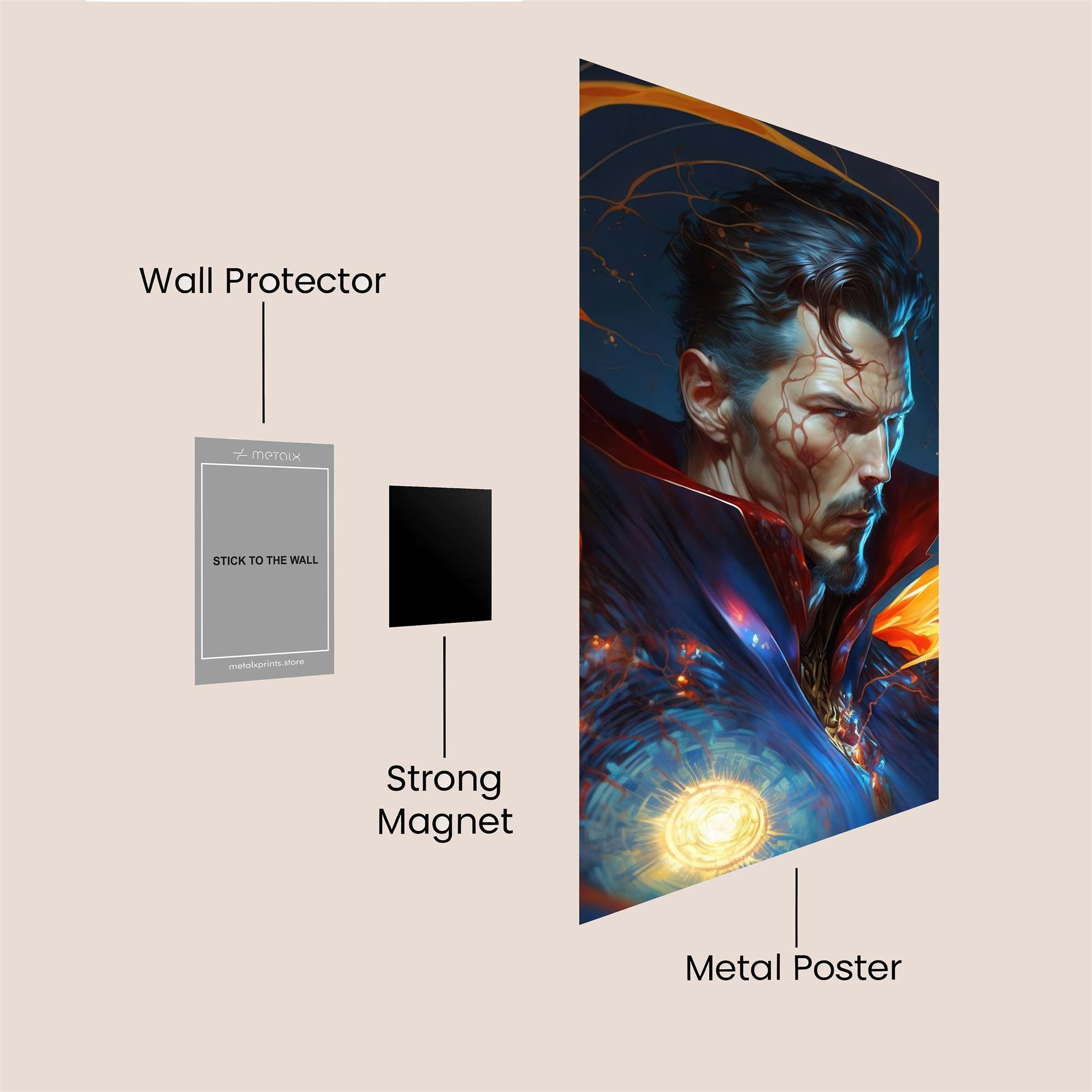 Mystic Vortex Safe Wall Magnetic / M