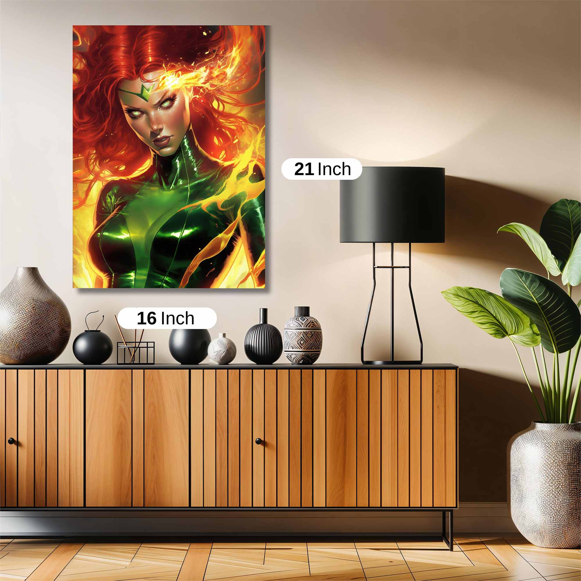 Phoenix Emberstorm Safe Wall Magnetic / M