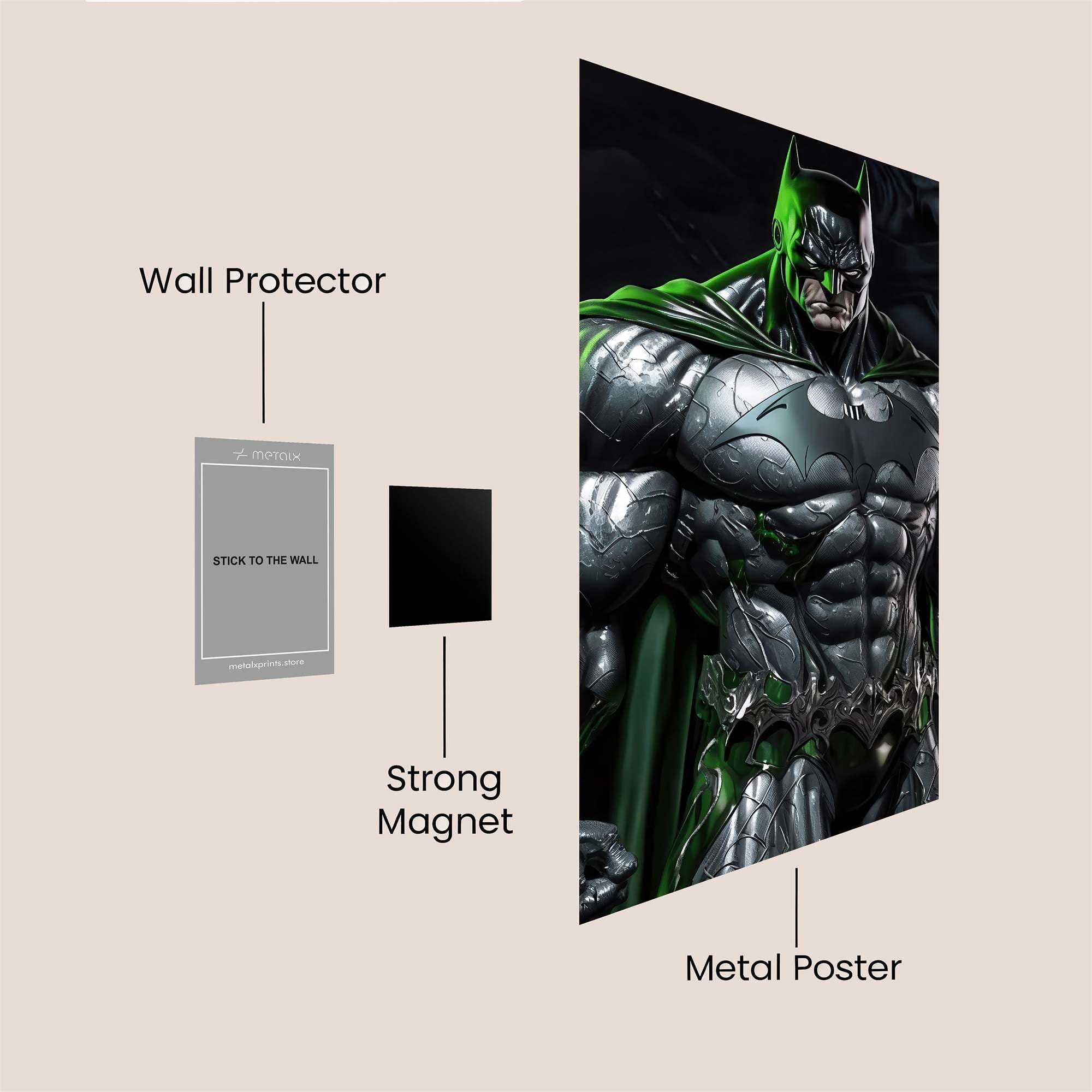 Batman Enigma Safe Wall Magnetic / M