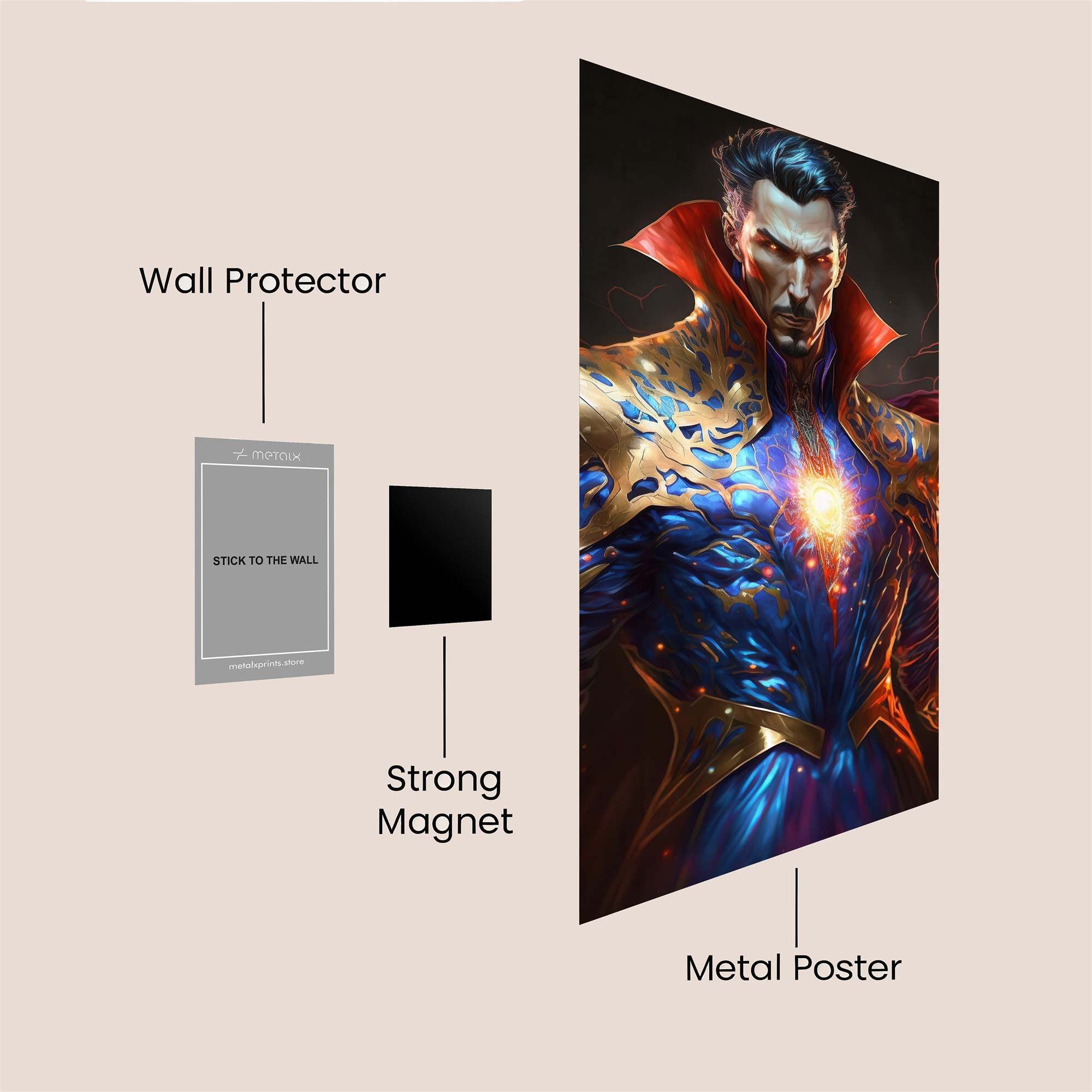 Mystic Vortex Safe Wall Magnetic / M