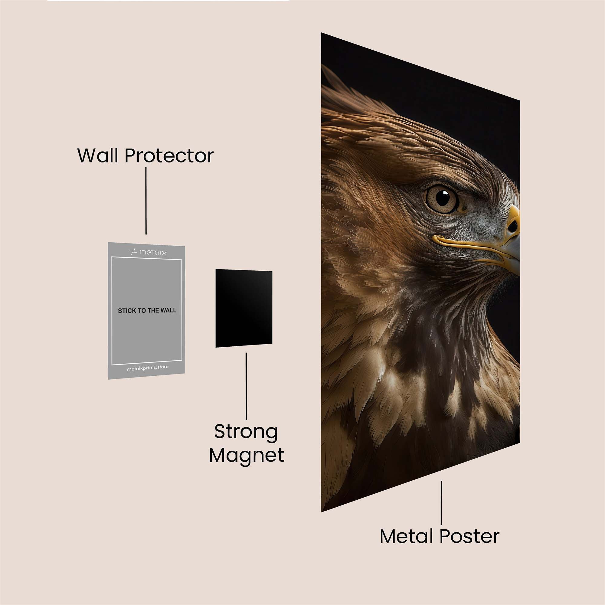 Eagle Majesty Safe Wall Magnetic / M