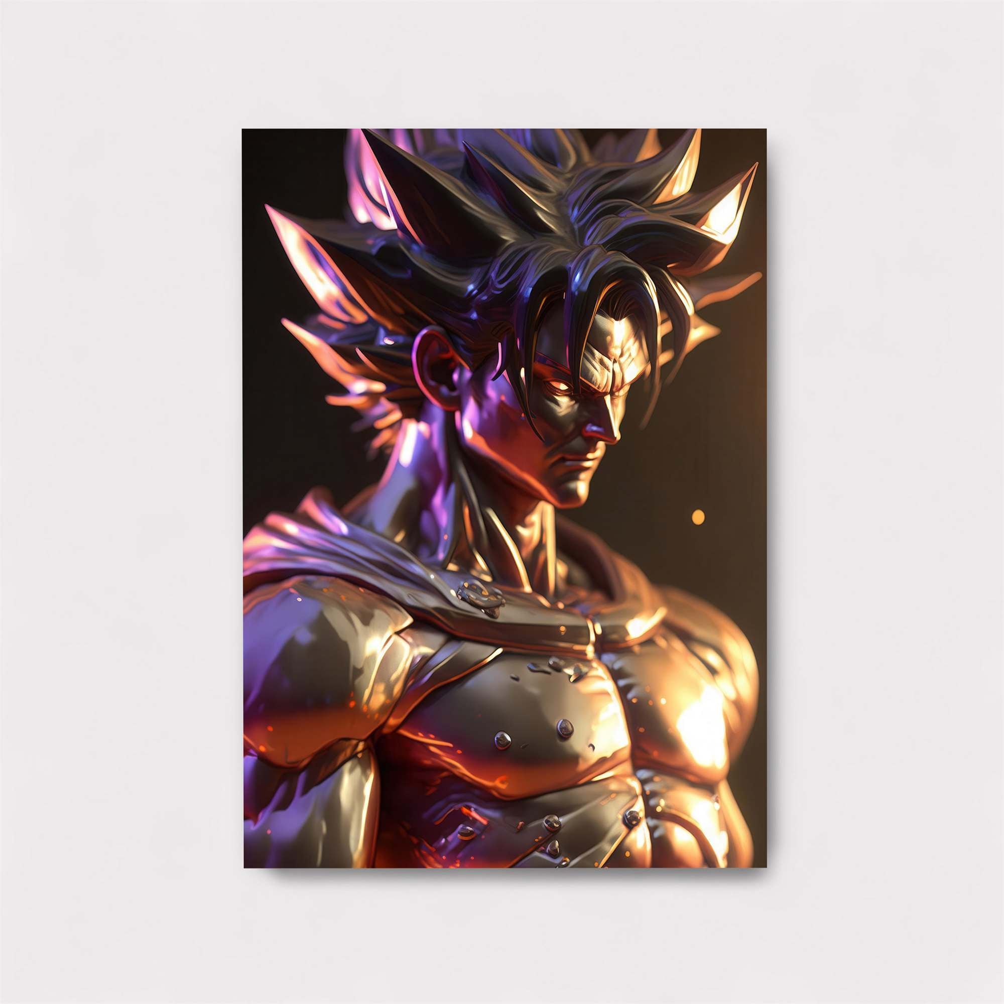 Saiyan Reverence Safe Wall Magnetic / M