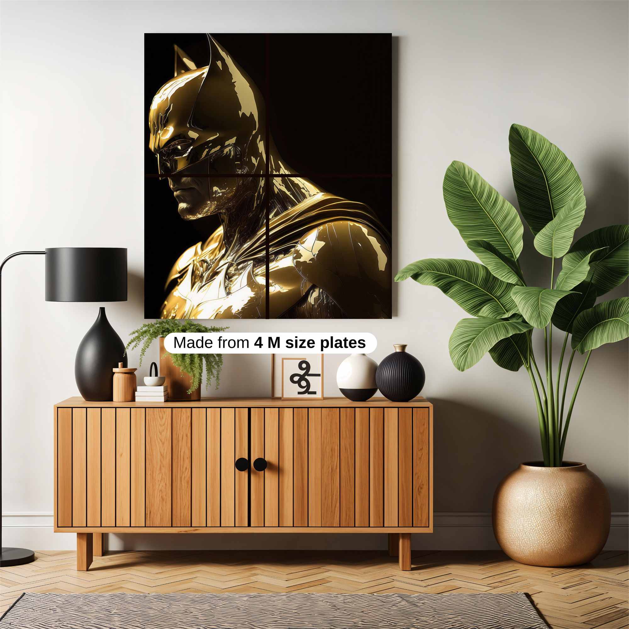 Golden Vigilante Safe Wall Magnetic / M