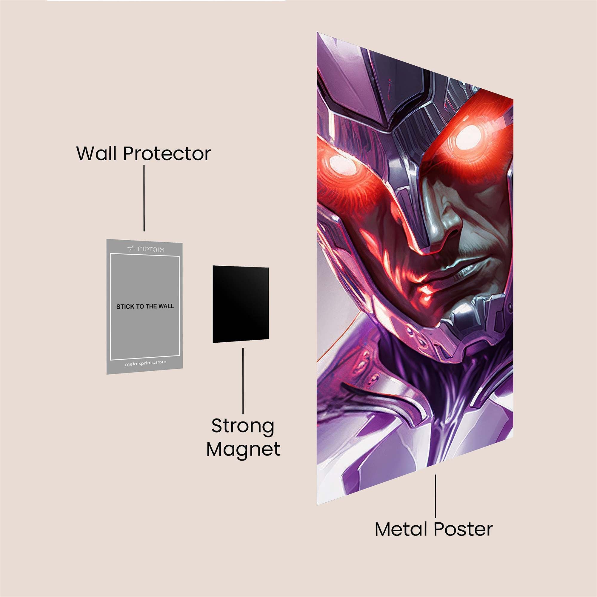 Ultron Eclipsed Safe Wall Magnetic / M