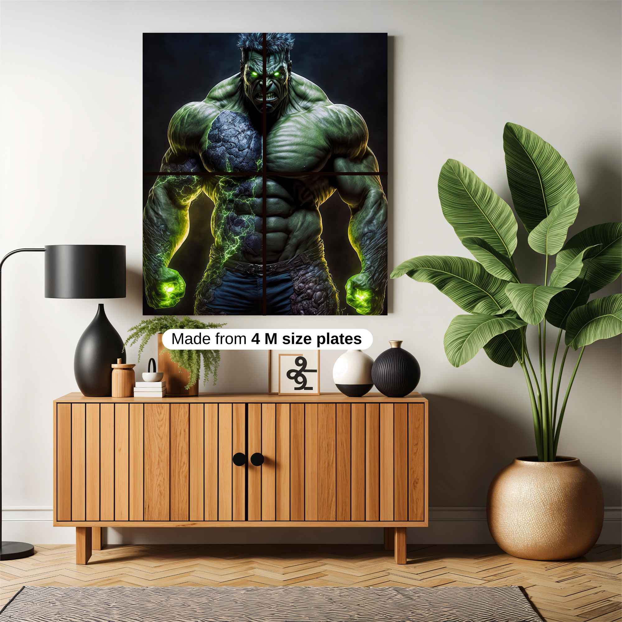 Hulk Fury Safe Wall Magnetic / M