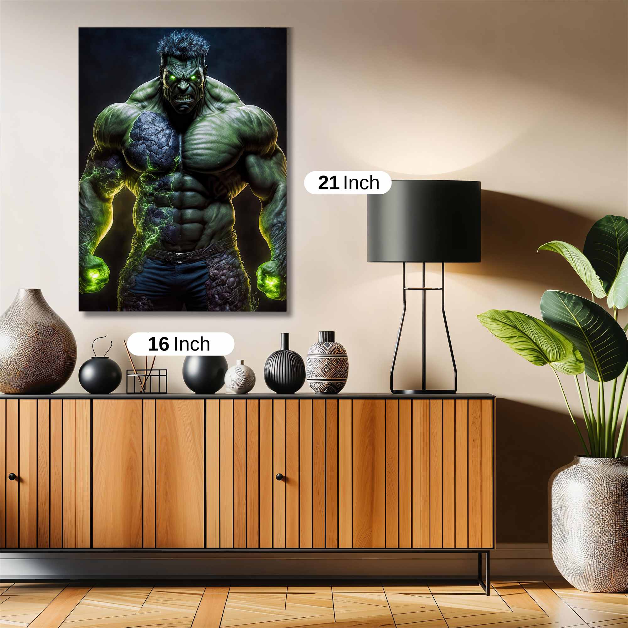 Hulk Fury Safe Wall Magnetic / M